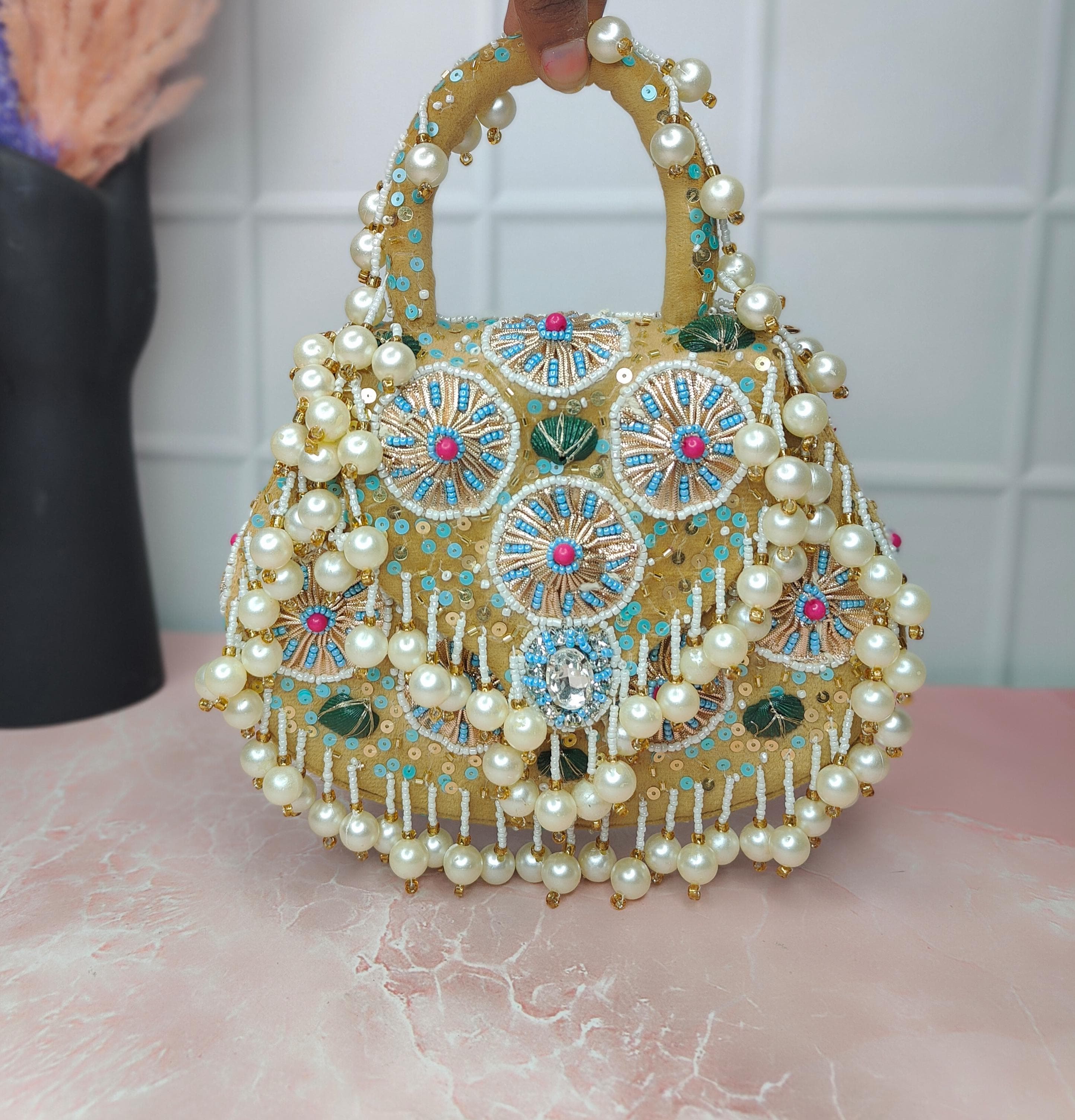 VRPS Flap Bag | Handcrafted Ethnic Bag | SWIS-1473