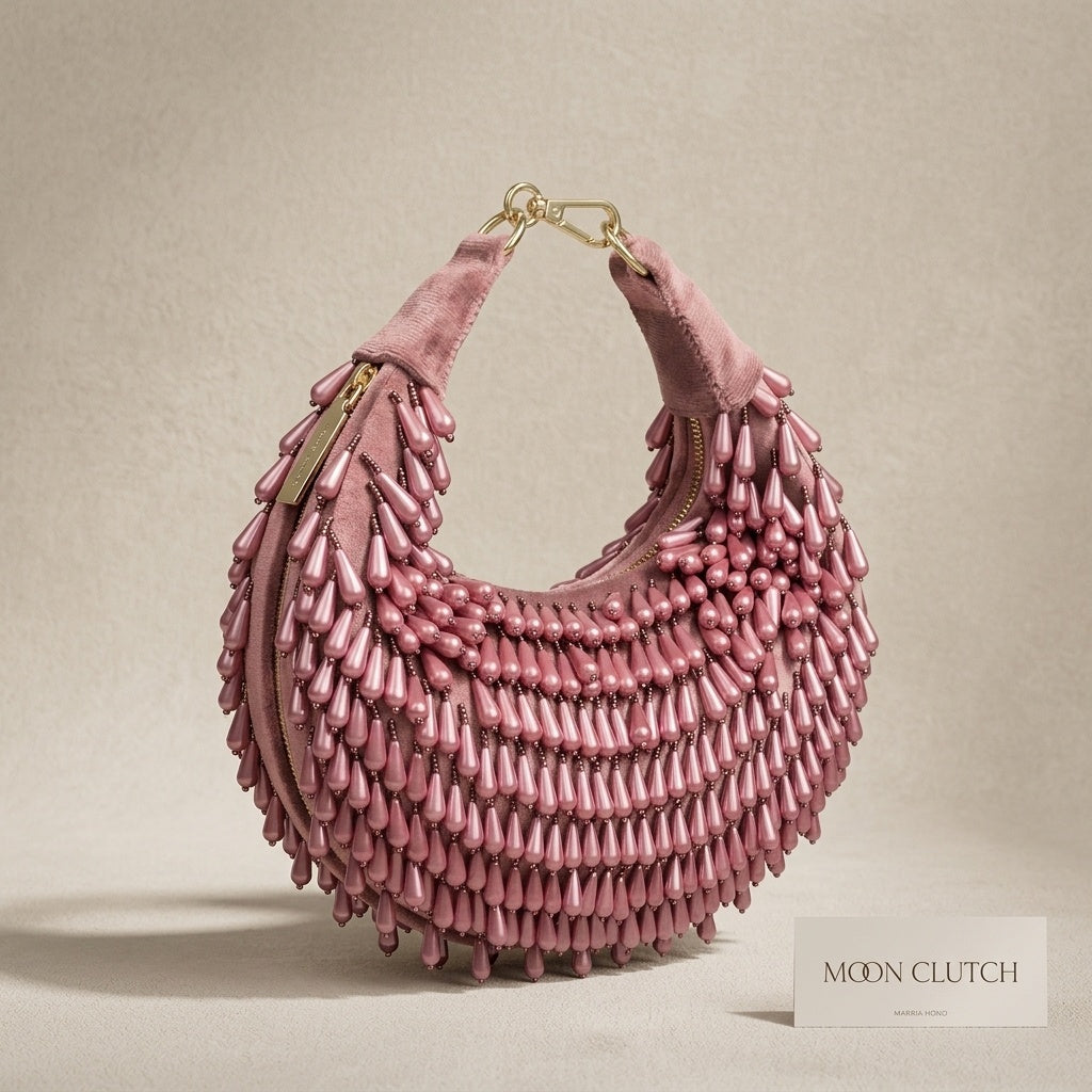 VRPS Moon Clutch | Handcrafted Ethnic Bag | SWIS-1497