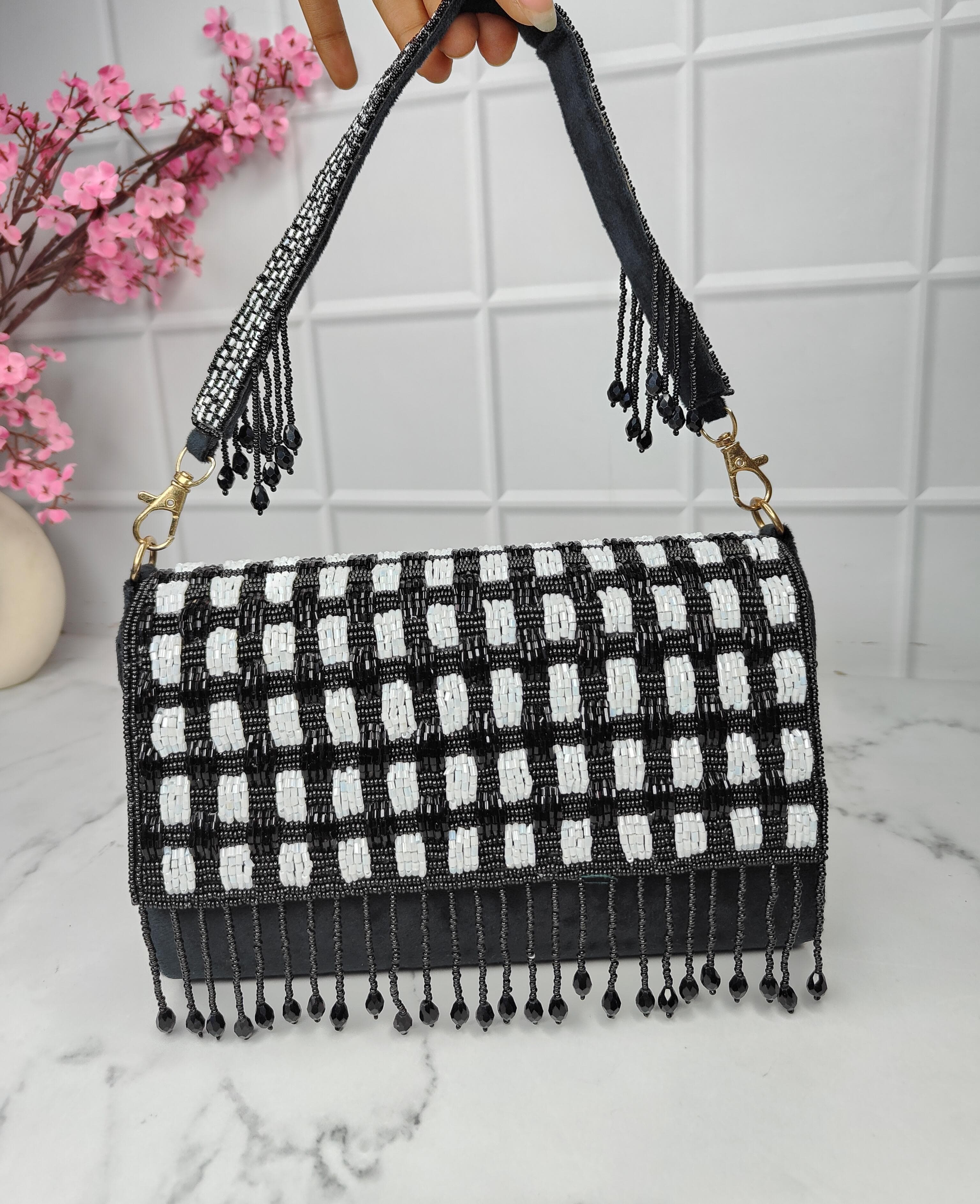 VRPS Flap Bag | Handcrafted Ethnic Bag | SWIS-1511 | Additional Angle