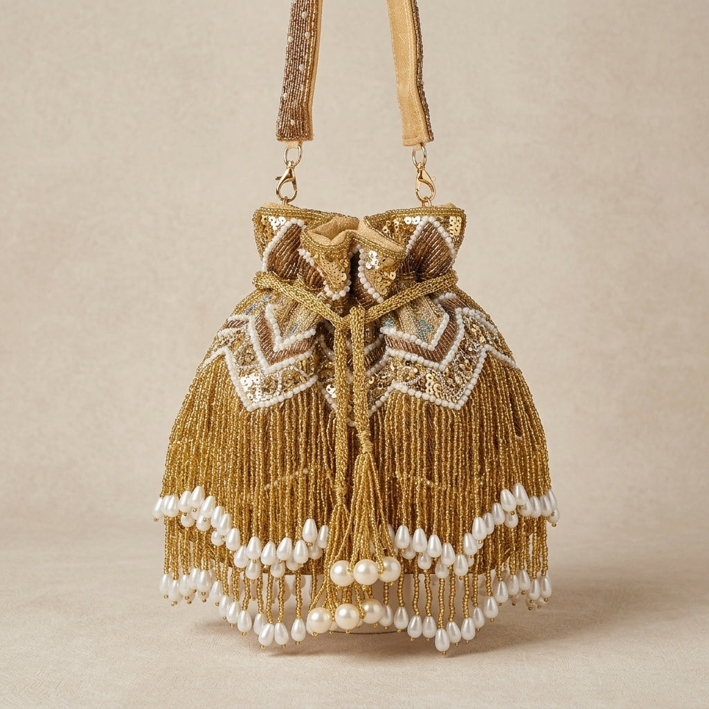 VRPS Potli Bag | Handcrafted Ethnic Bag | SWIS-1512