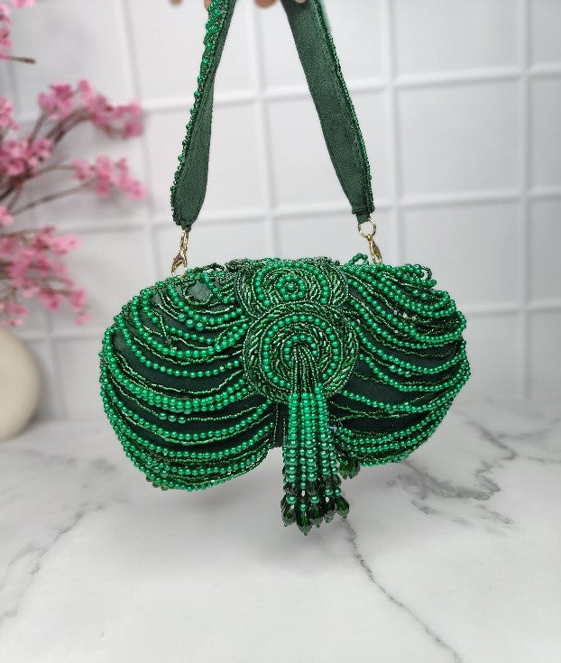 VRPS Embroidered Clutch | Handcrafted Ethnic Bag | SWIS-1538 | Additional Angle
