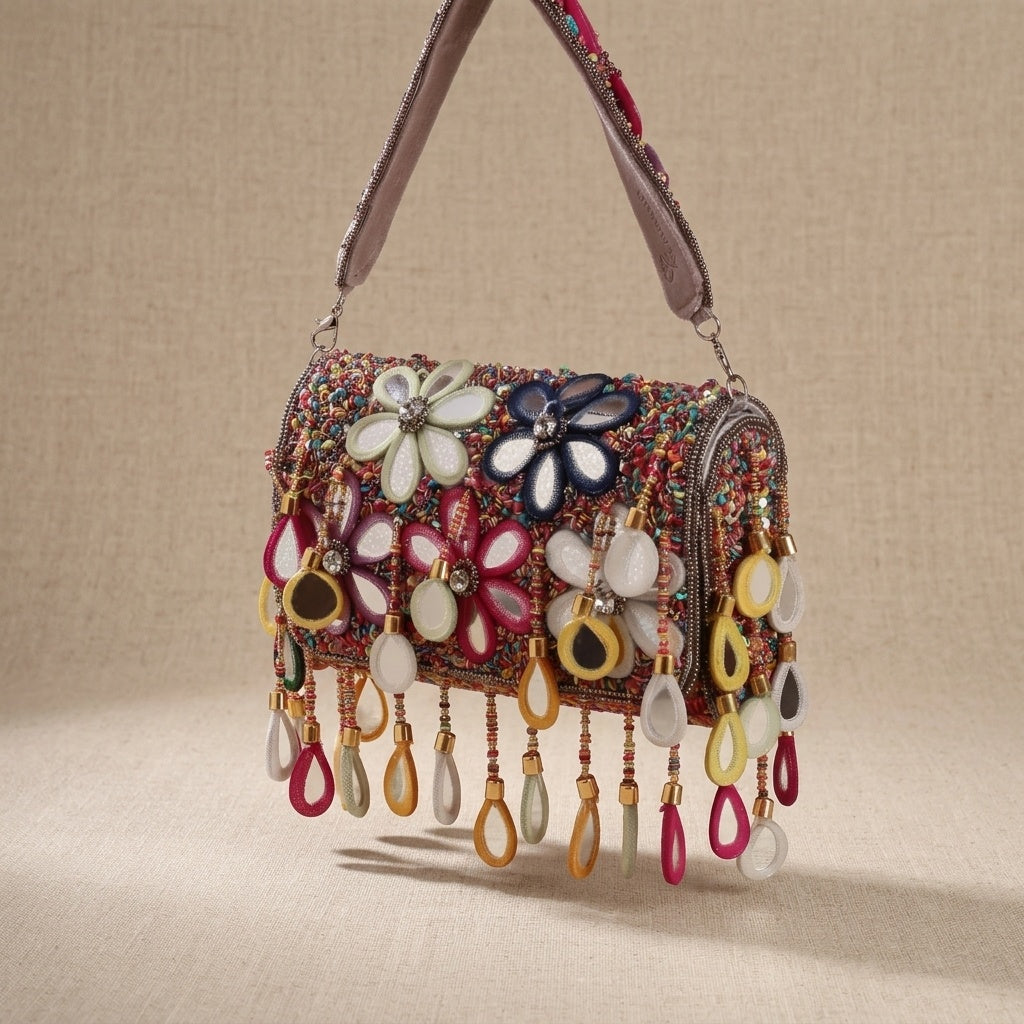 VRPS Flap Bag | Handcrafted Ethnic Bag | SWIS-1544