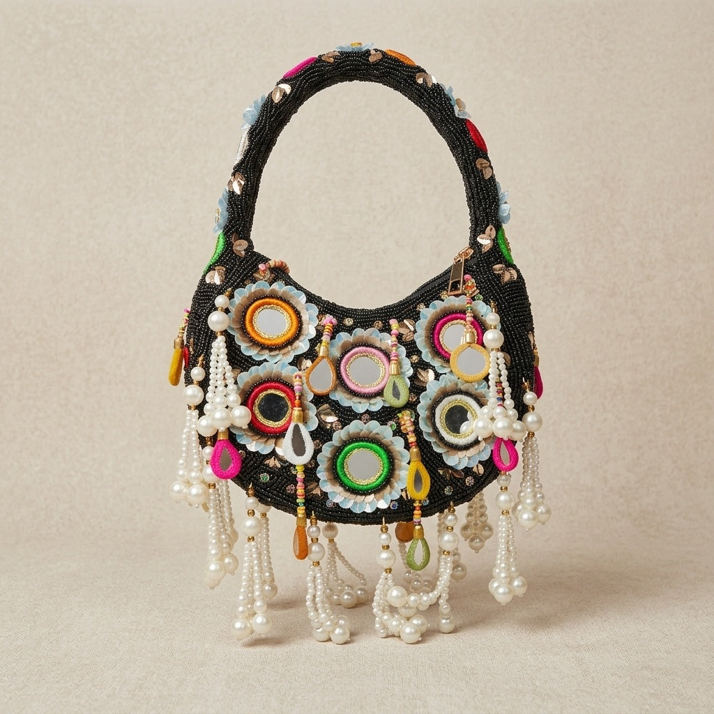 VRPS Moon Bags | Handcrafted Ethnic Bag | SWIS-1589