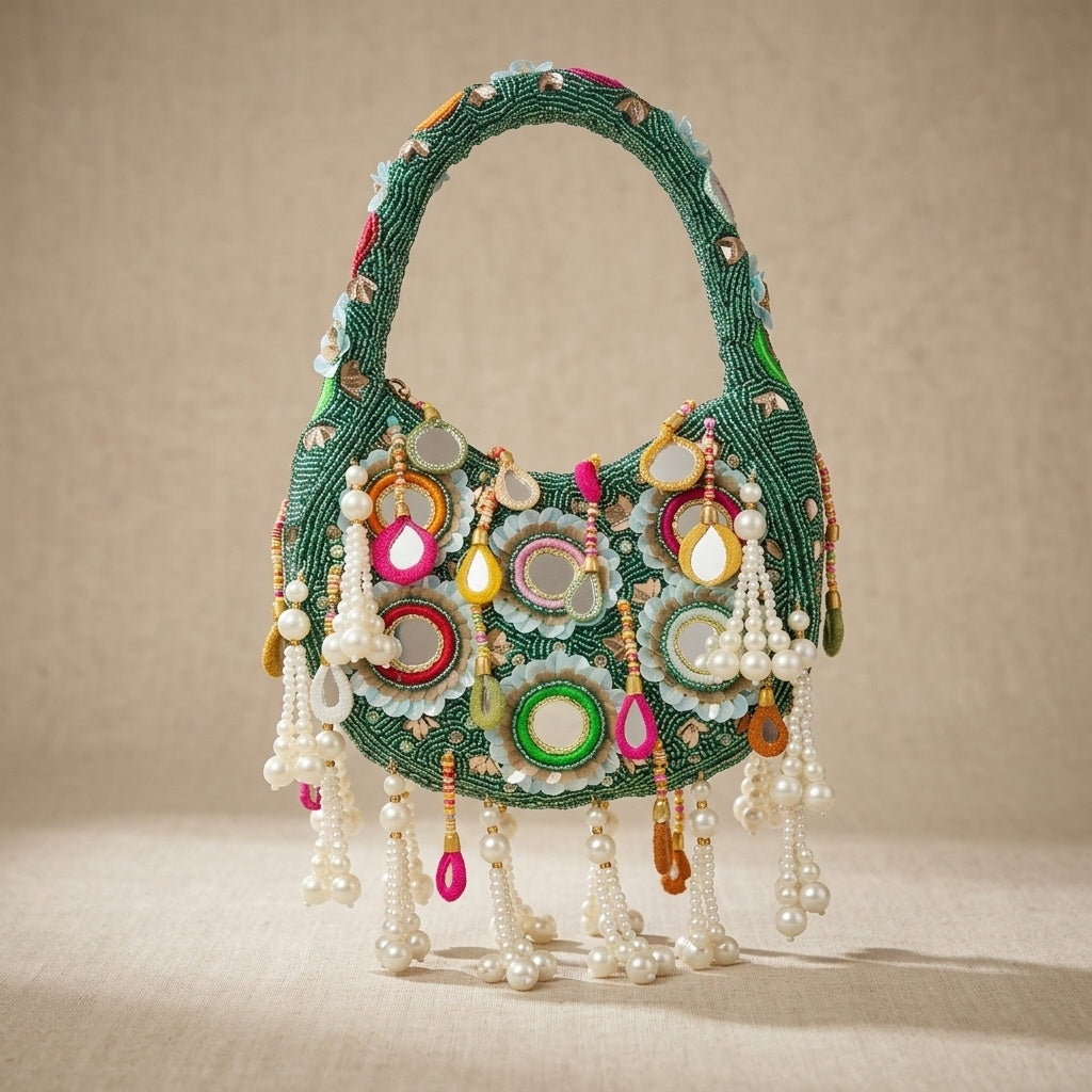 VRPS Moon Bags | Handcrafted Ethnic Bag | SWIS-1590