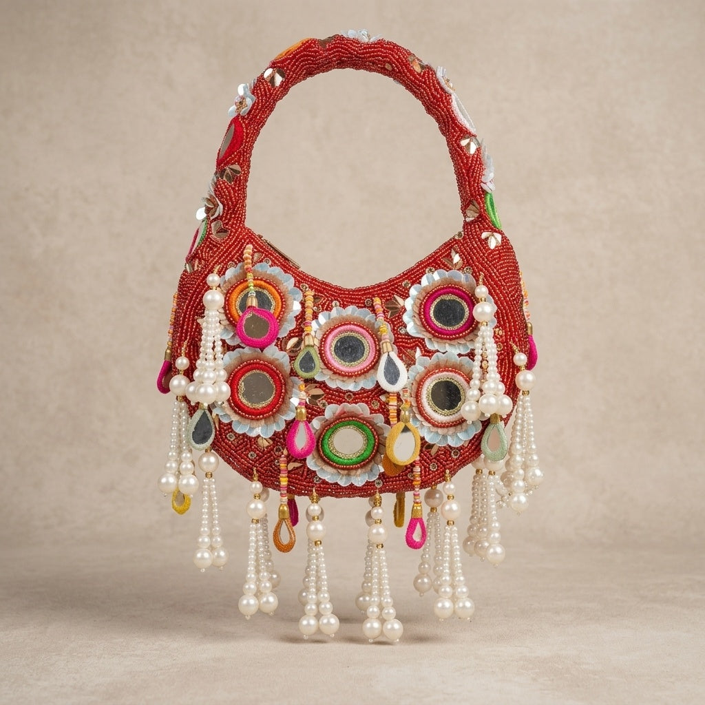 VRPS Moon Bags | Handcrafted Ethnic Bag | SWIS-1591