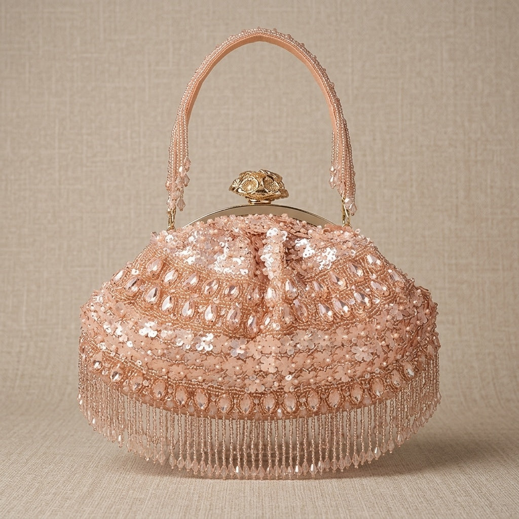 Handcrafted Batua Bag SWIS-1608 | VRPS Handicrafts | Indian Ethnic Bag