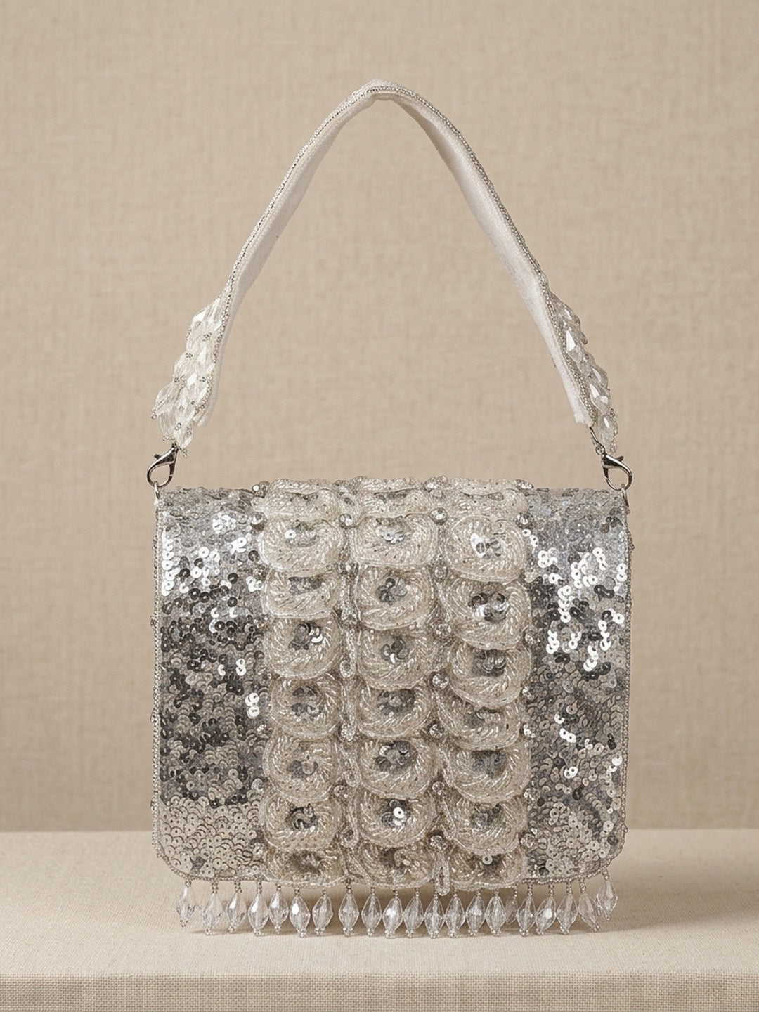 Handcrafted Flap Bag SWIS-1651 | VRPS Handicrafts | Indian Ethnic Bag