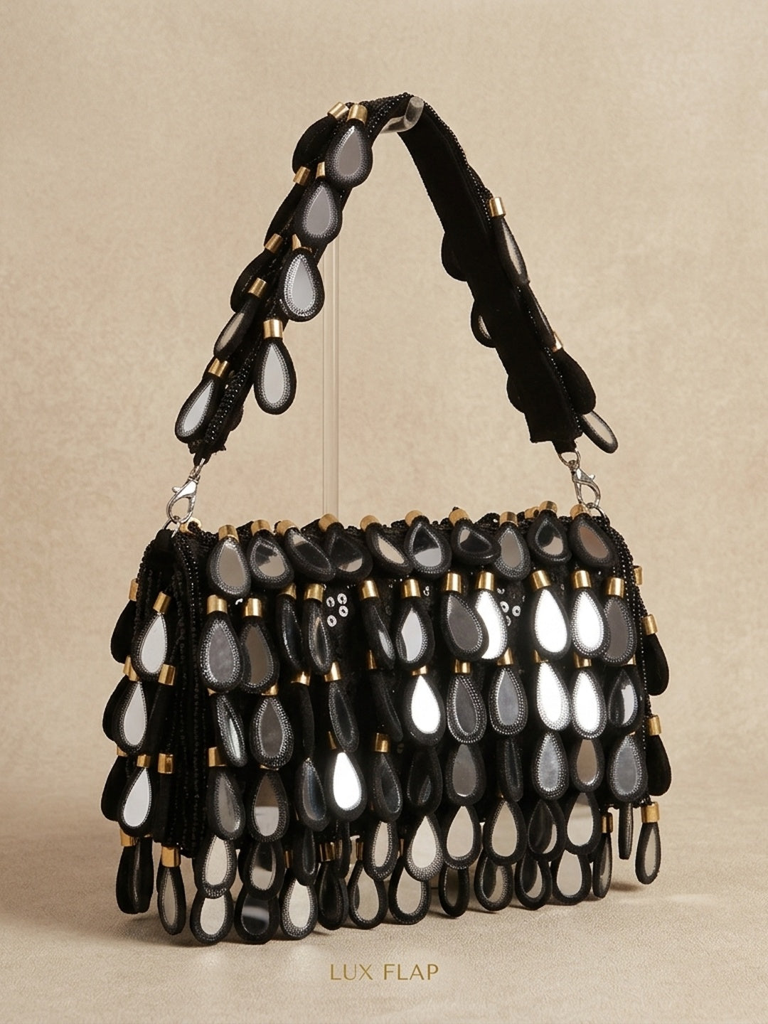 Handcrafted Flap Bag SWIS-1655 | VRPS Handicrafts | Indian Ethnic Bag