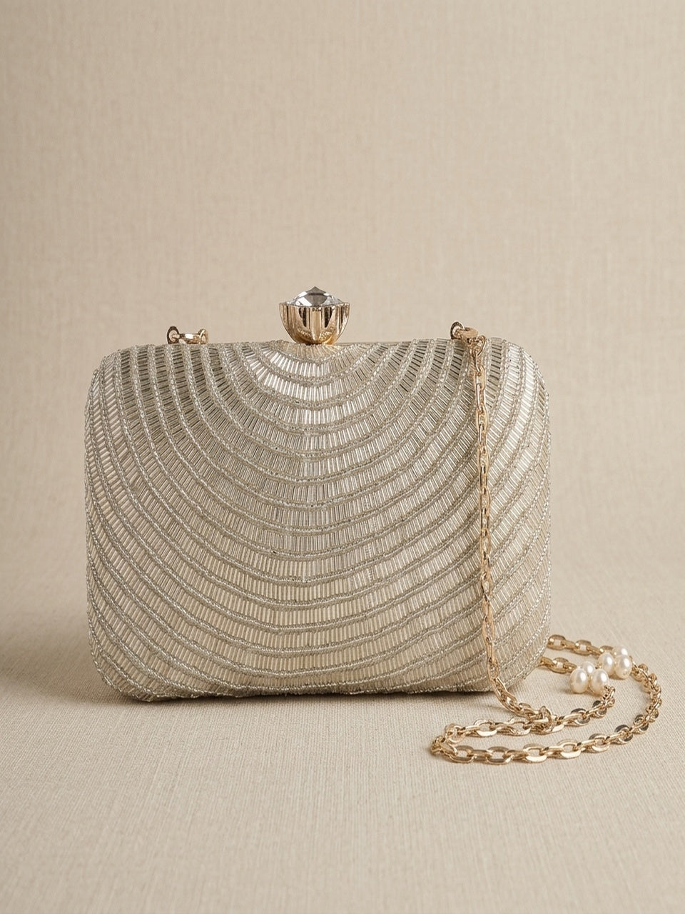 VRPS Embroidered Clutch | Handcrafted Ethnic Bag | SWIS-1674