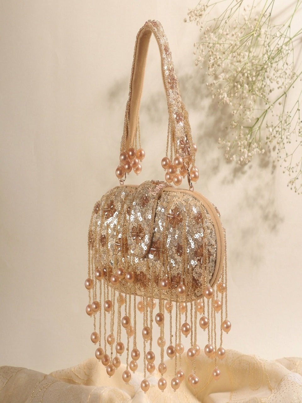 VRPS Embroidered Clutch | Handcrafted Ethnic Bag | SWIS-1677