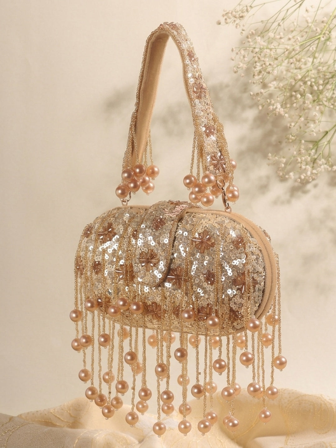 VRPS Embroidered Clutch | Handcrafted Ethnic Bag | SWIS-1677