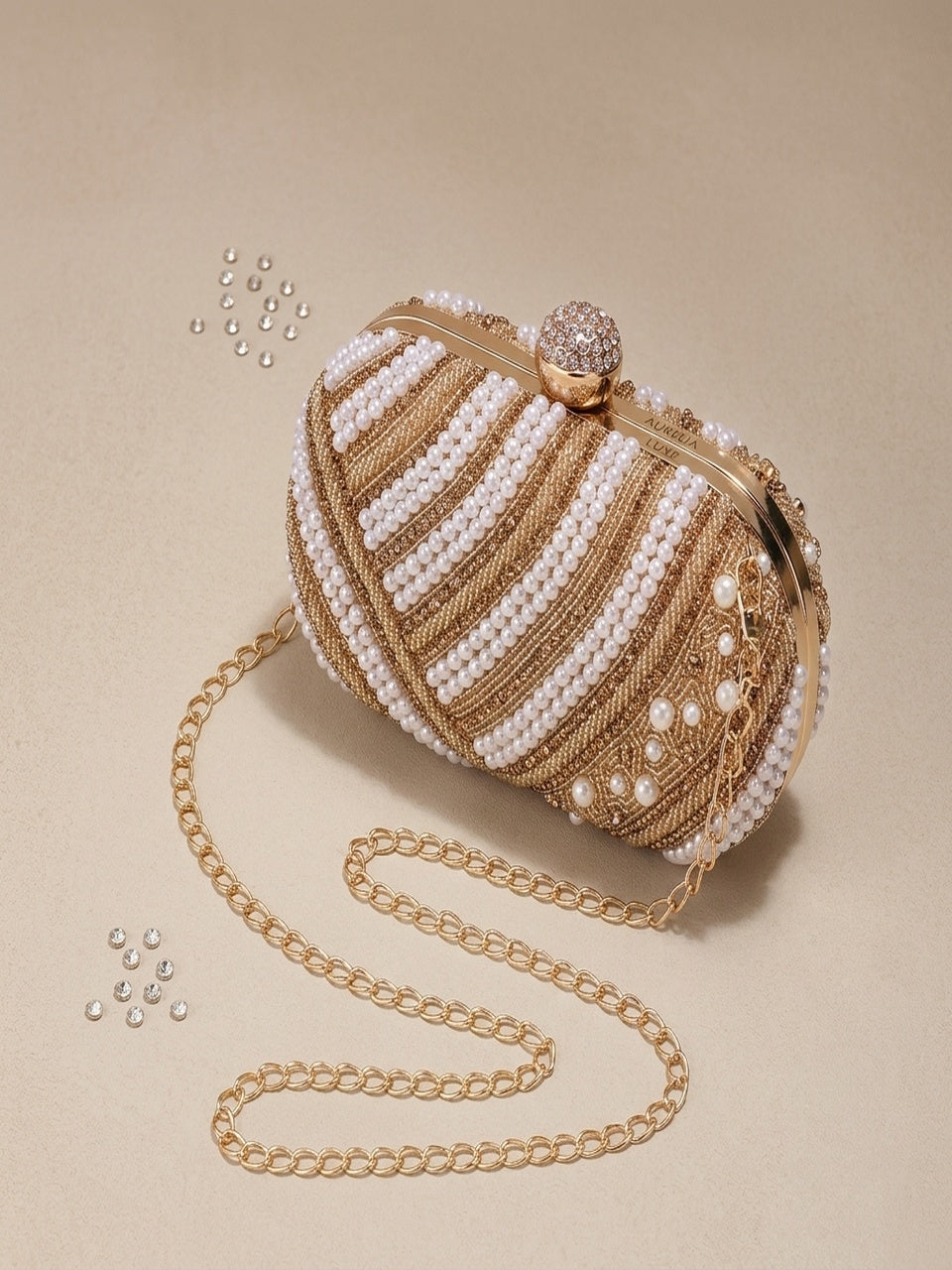 VRPS Embroidered Clutch | Handcrafted Ethnic Bag | SWIS-1678