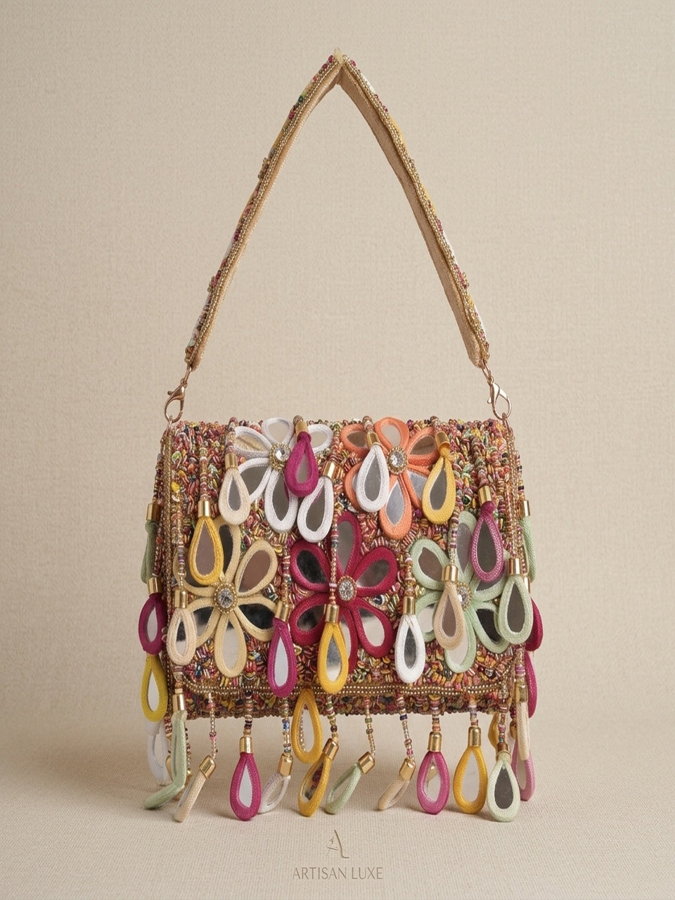 VRPS Flap Bag | Handcrafted Ethnic Bag | SWIS-1691