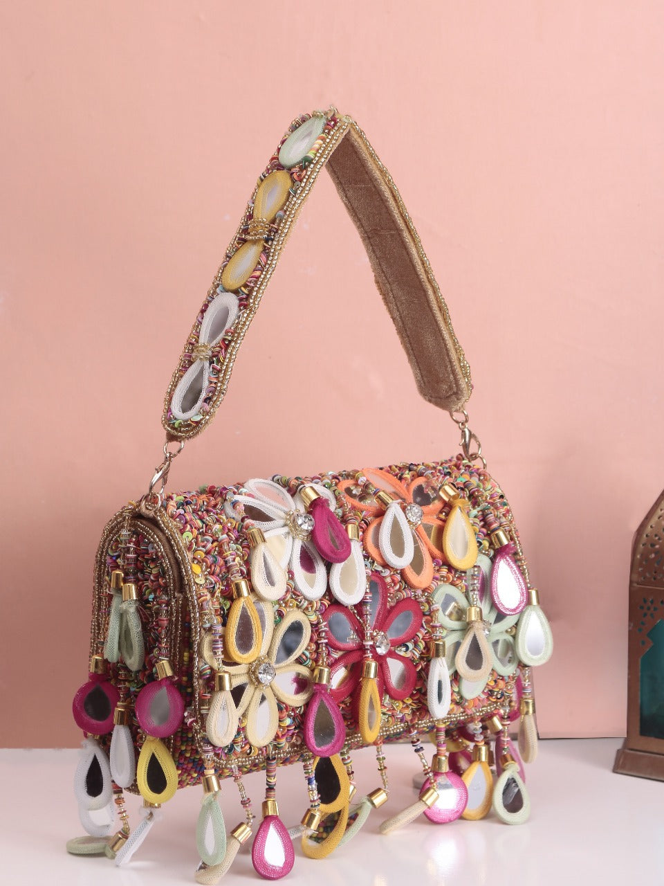 VRPS Flap Bag | Handcrafted Ethnic Bag | SWIS-1691