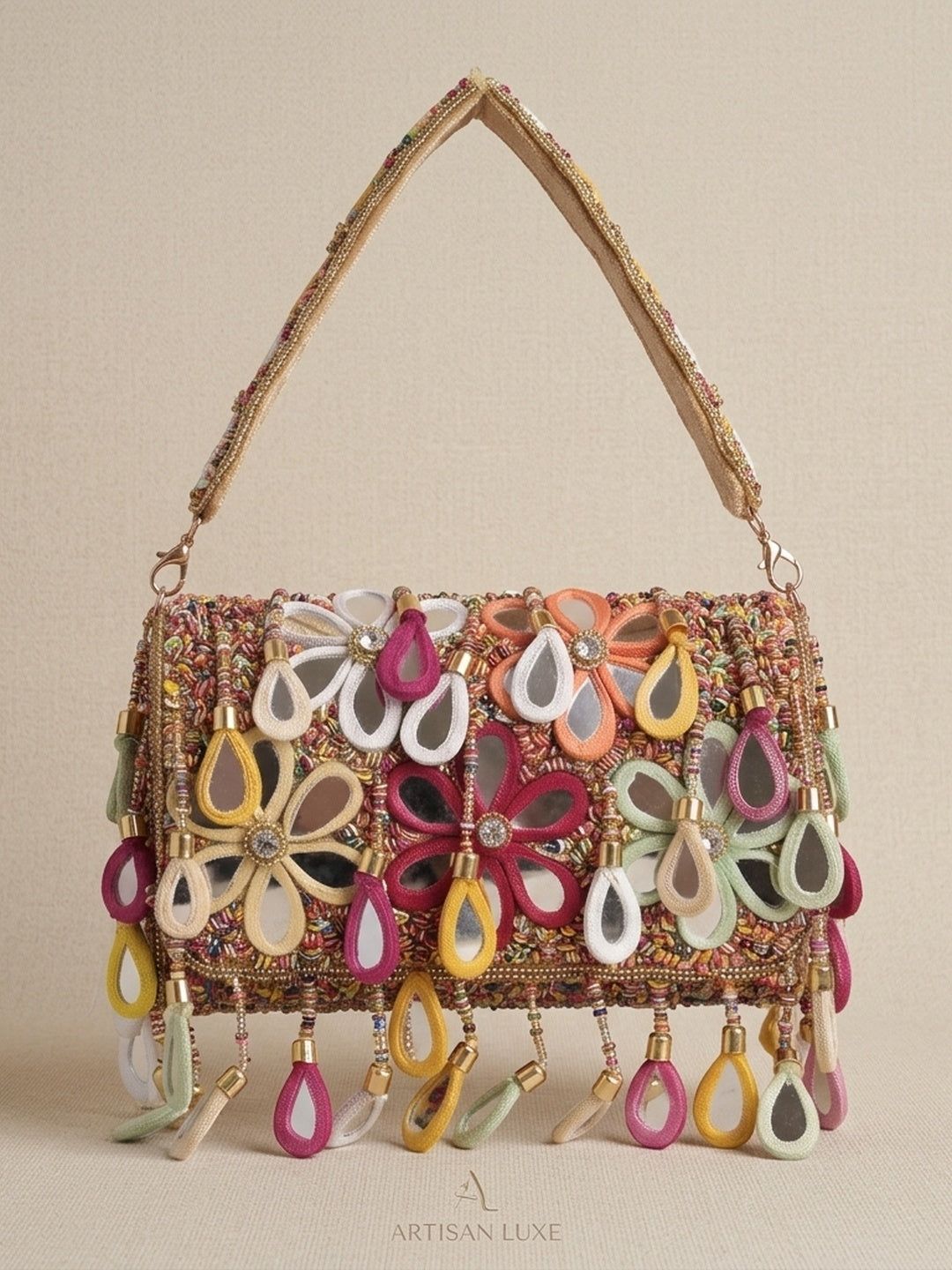VRPS Flap Bag | Handcrafted Ethnic Bag | SWIS-1691