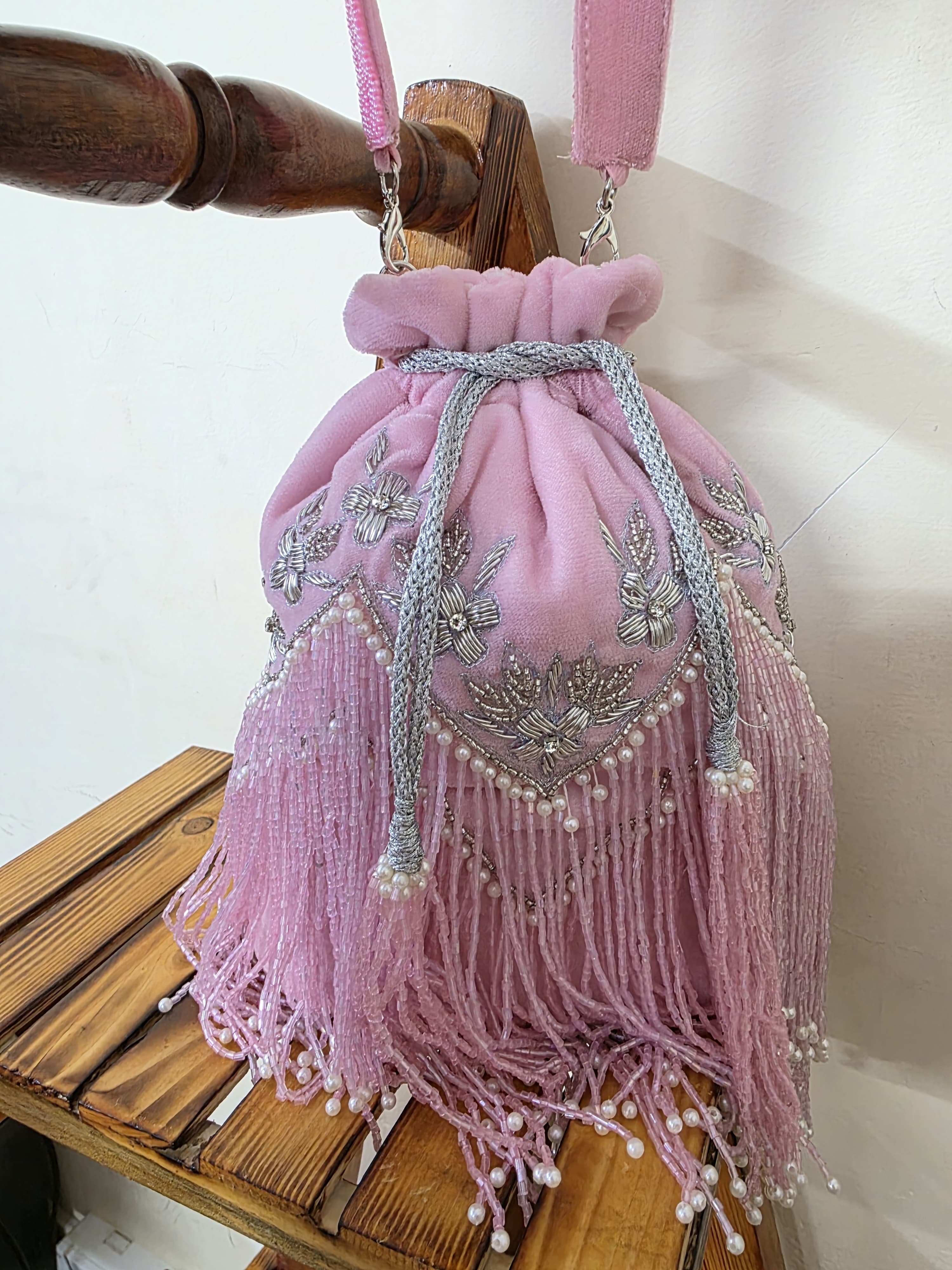 VRPS Potli Bag | Handcrafted Ethnic Bag | SWIS-1713 | Additional Angle