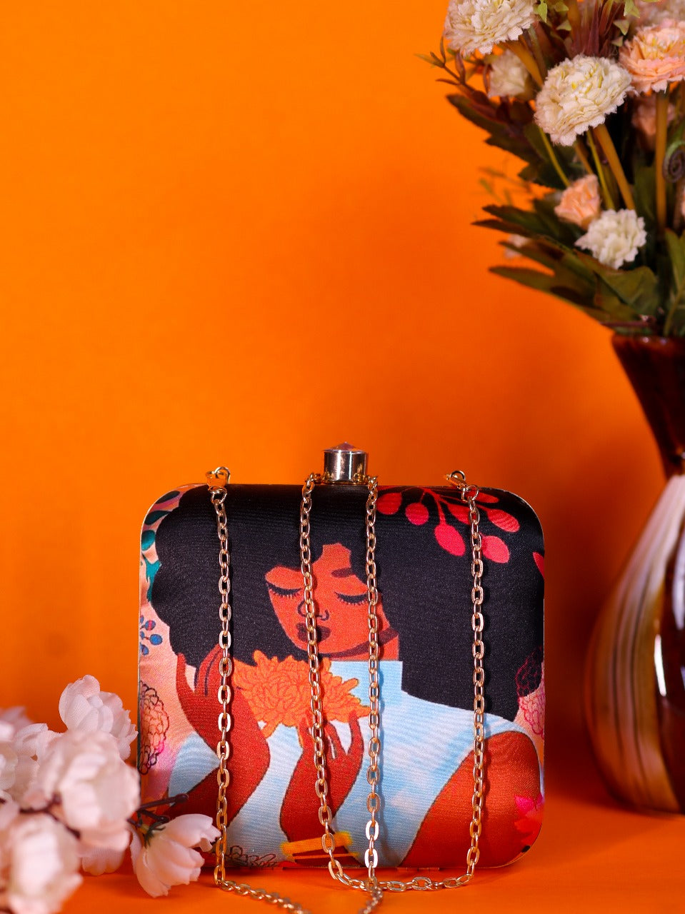 VRPS Printed Clutche | Handcrafted Ethnic Bag | SWIS-1723