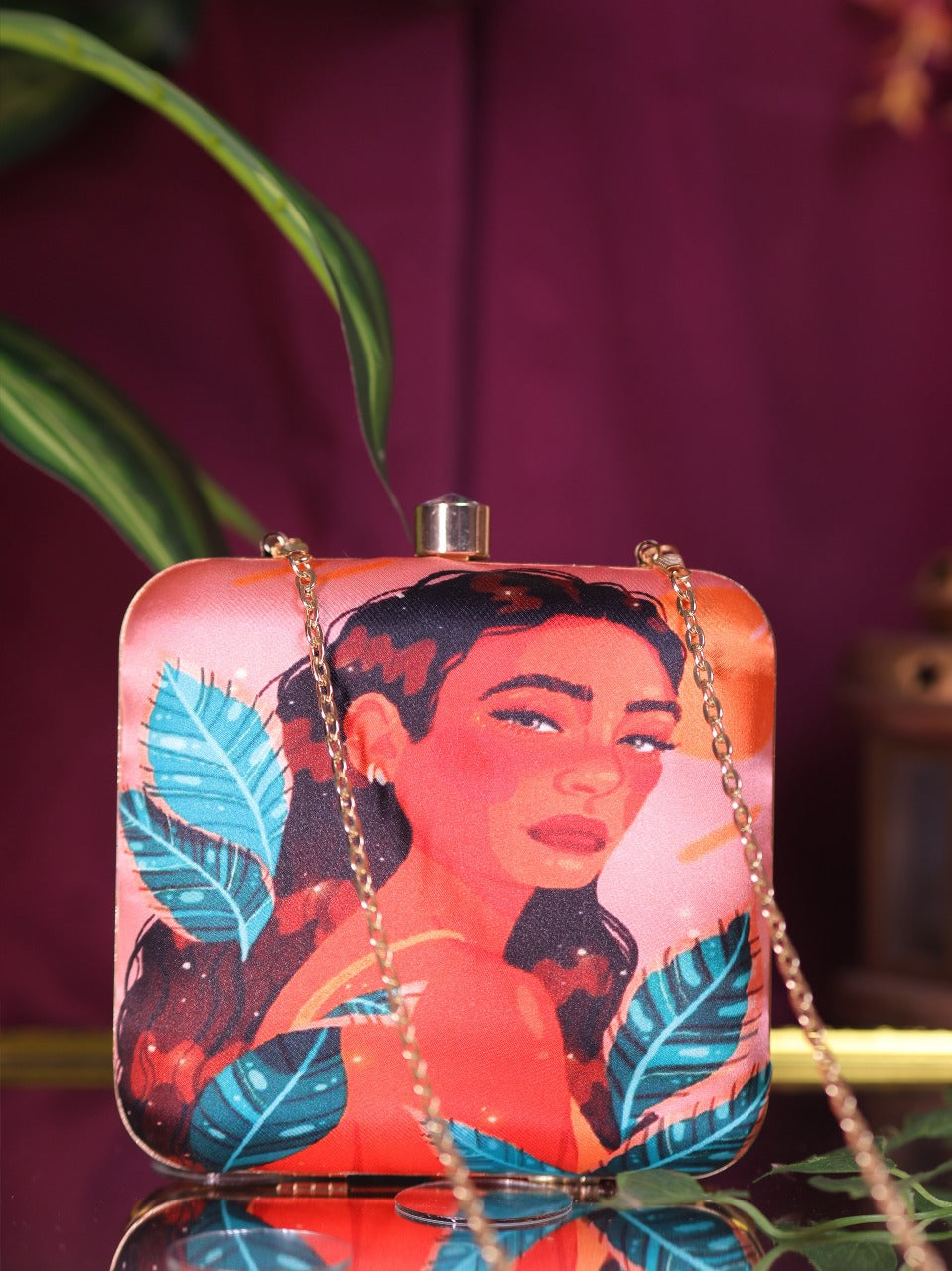 VRPS Printed Clutche | Handcrafted Ethnic Bag | SWIS-1726