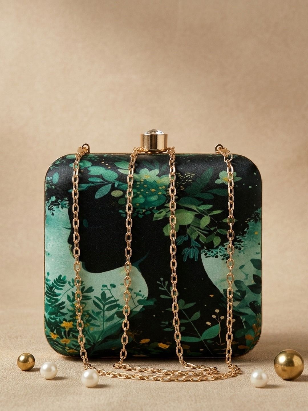 VRPS Printed Clutch | Handcrafted Ethnic Bag | SWIS-1728
