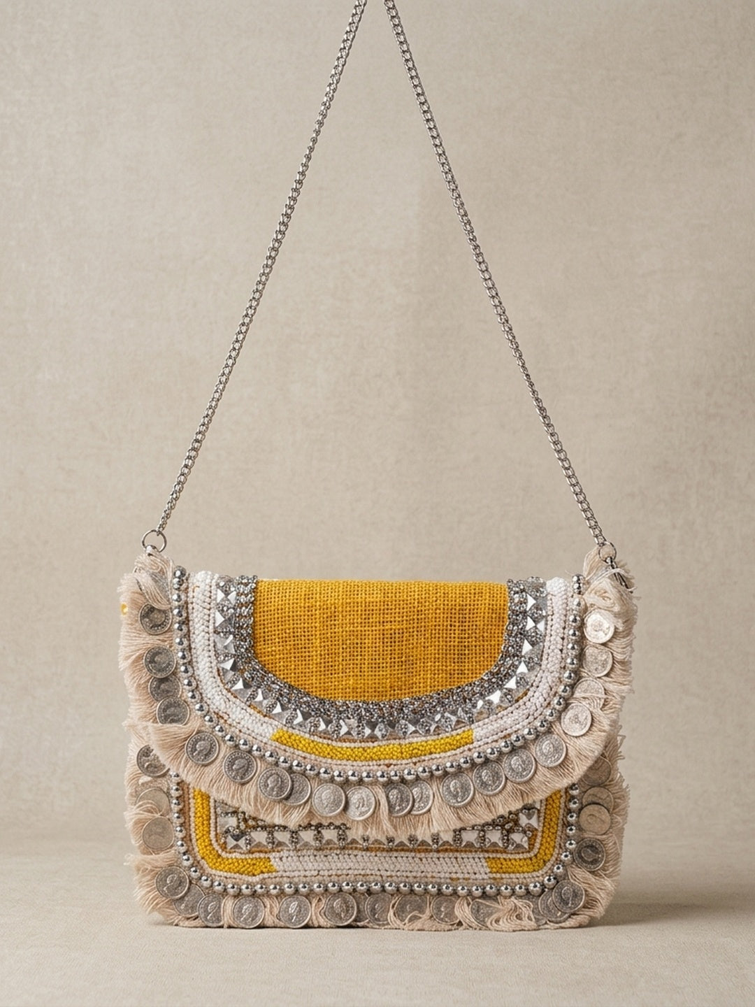 Handcrafted Banjara Boho Bag SWIS-1734 | VRPS Handicrafts | Indian Ethnic Bag