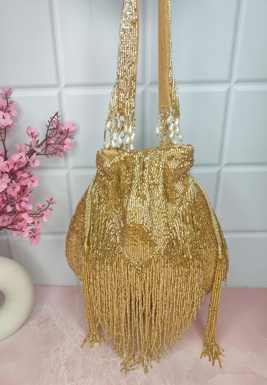 VRPS Potli Bag | Handcrafted Ethnic Bag | SWIS-1735 | Additional Angle