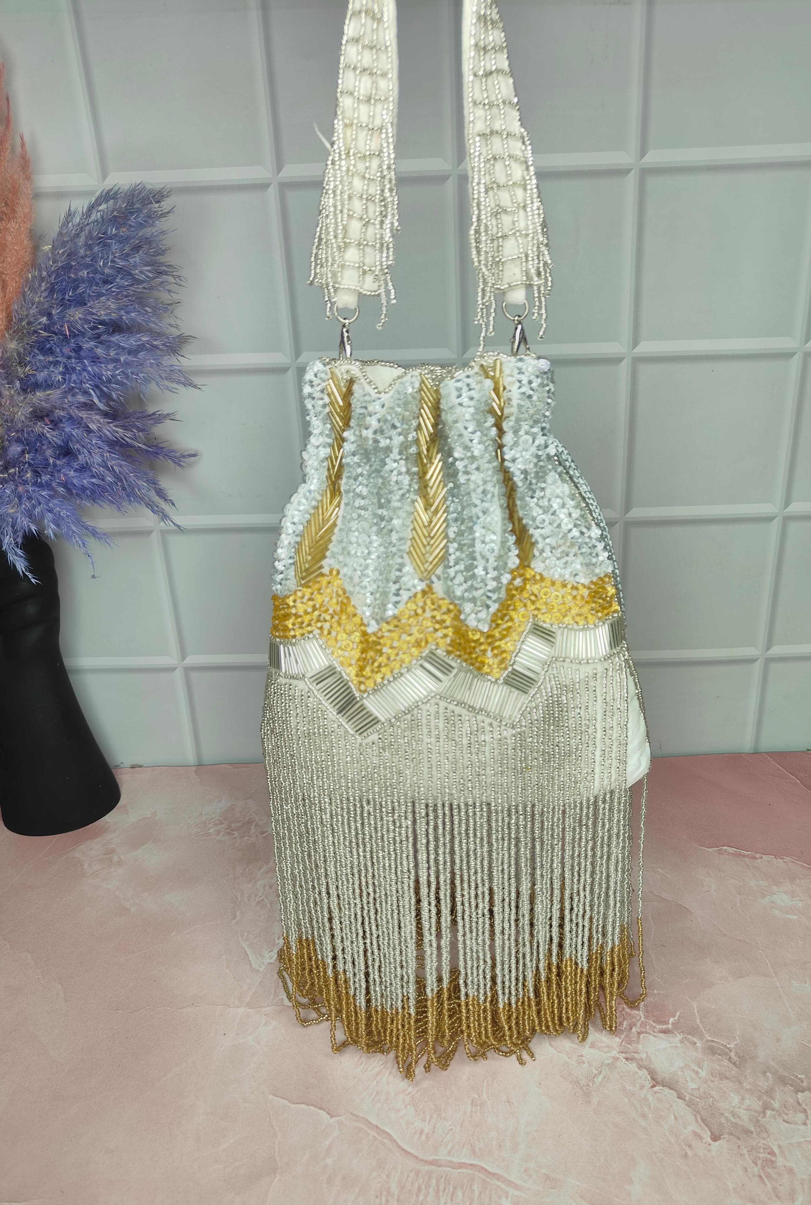 VRPS Potli Bag | Handcrafted Ethnic Bag | SWIS-1736 | Additional Angle