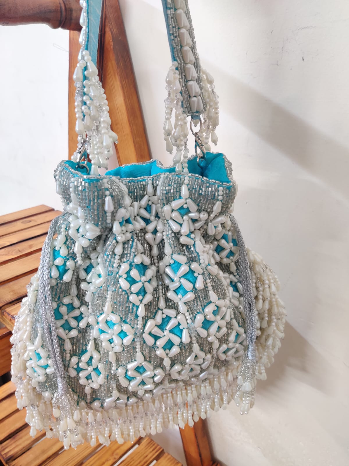 VRPS Potli Bag | Handcrafted Ethnic Bag | SWIS-1737 | Additional Angle