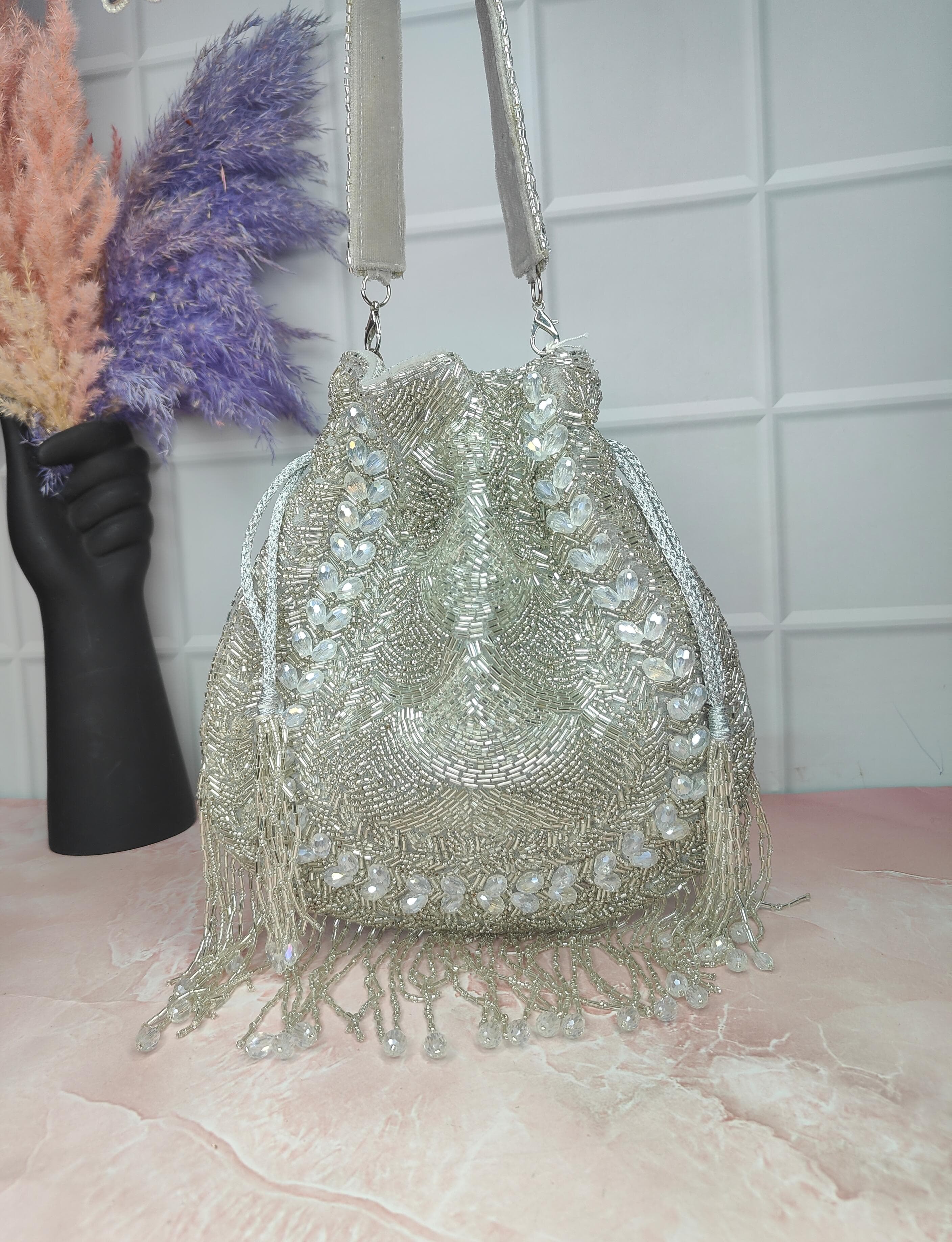 VRPS Potli Bag | Handcrafted Ethnic Bag | SWIS-1746 | Additional Angle