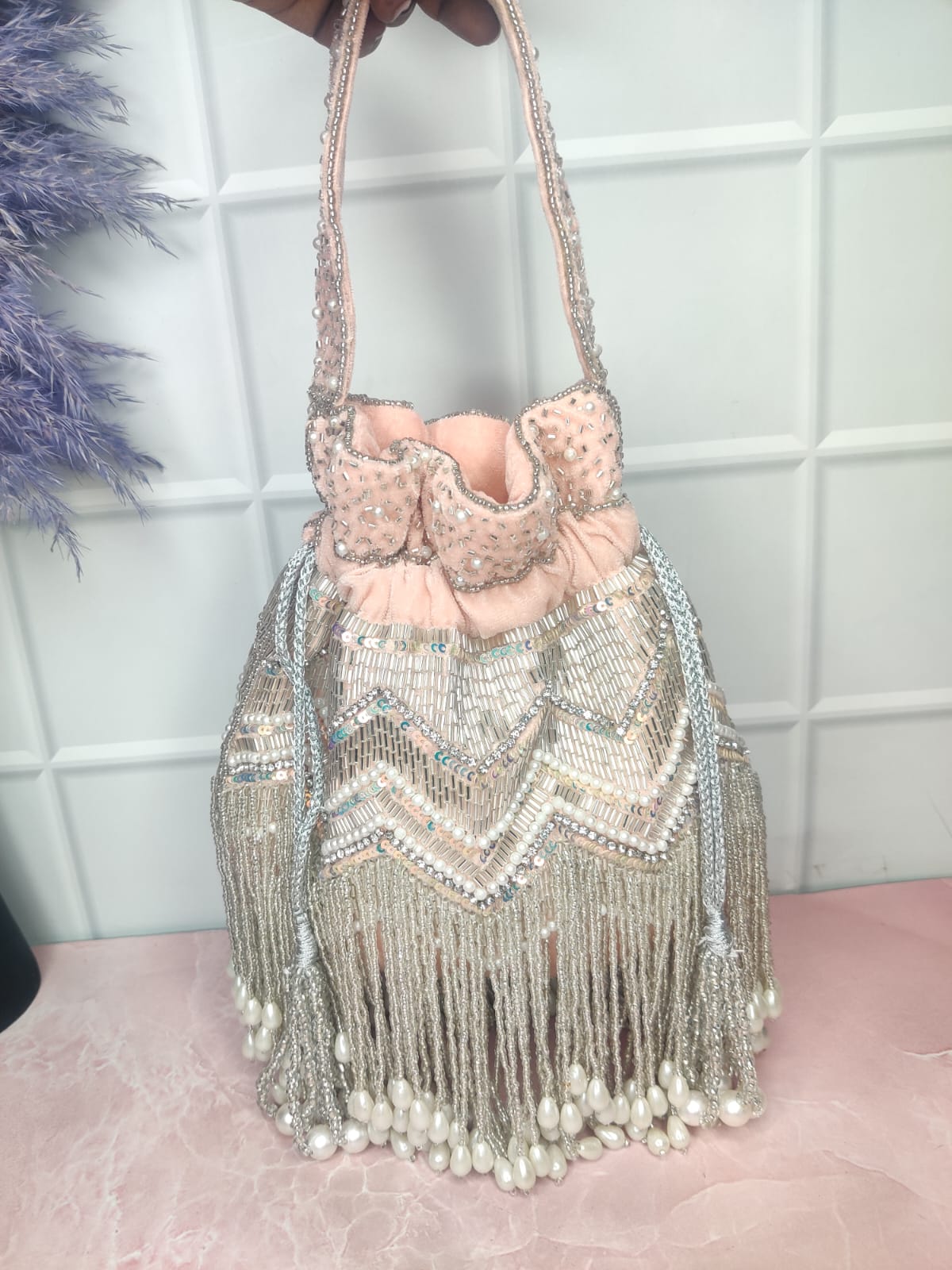 VRPS Potli Bag | Handcrafted Ethnic Bag | SWIS-1751 | Additional Angle