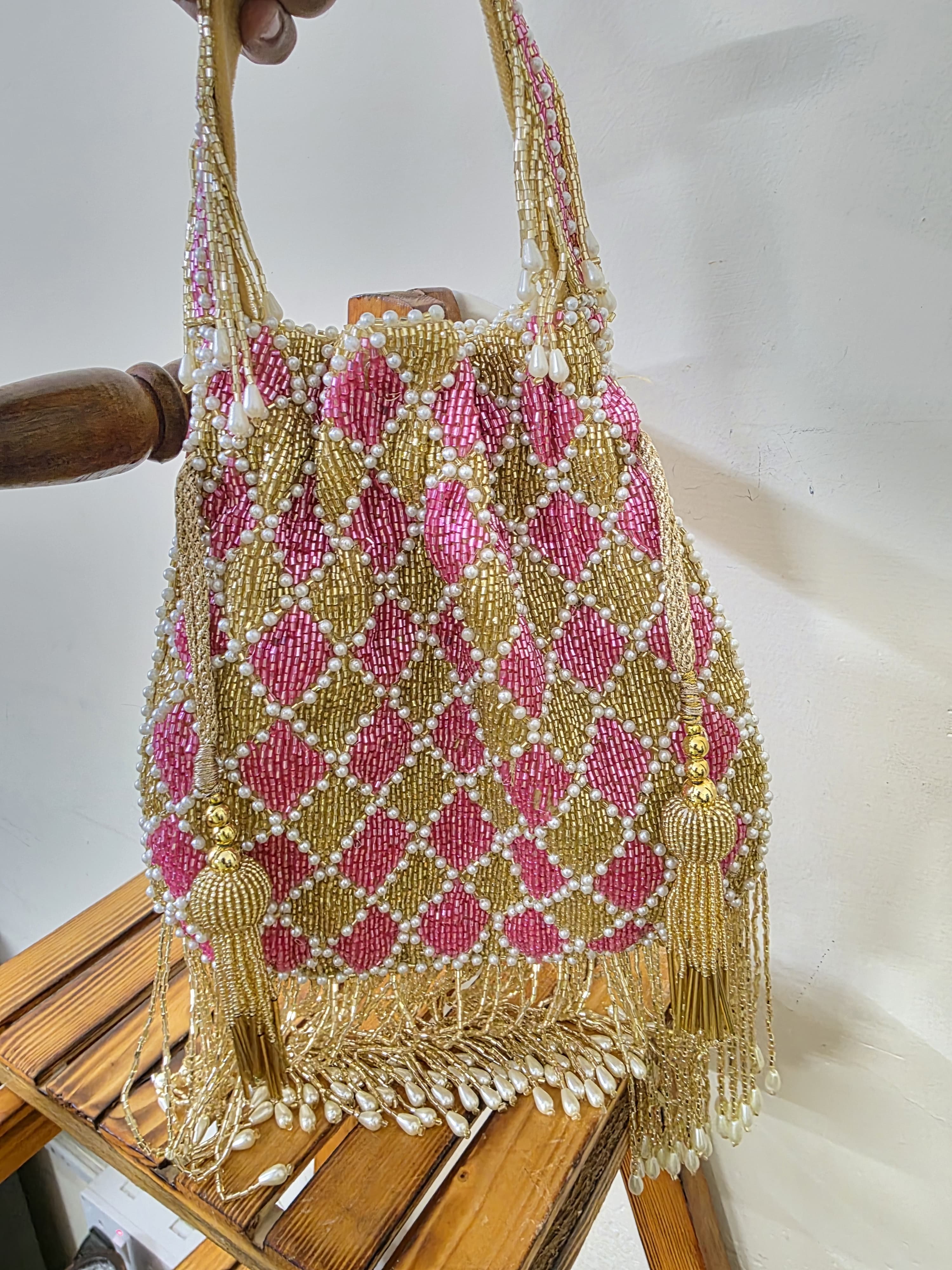 VRPS Potli Bag | Handcrafted Ethnic Bag | SWIS-1752 | Additional Angle