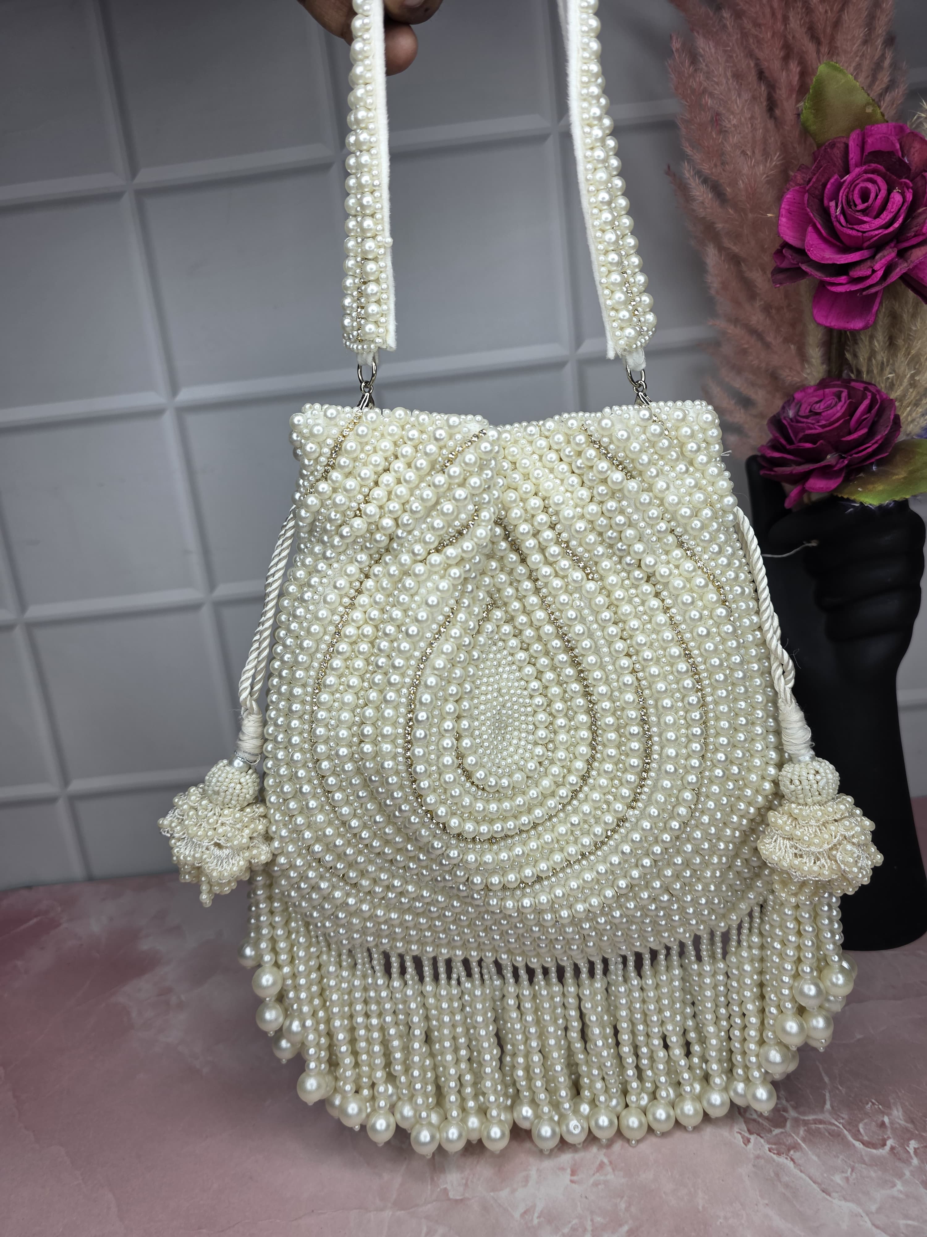 VRPS Potli Bag | Handcrafted Ethnic Bag | SWIS-1756 | Additional Angle