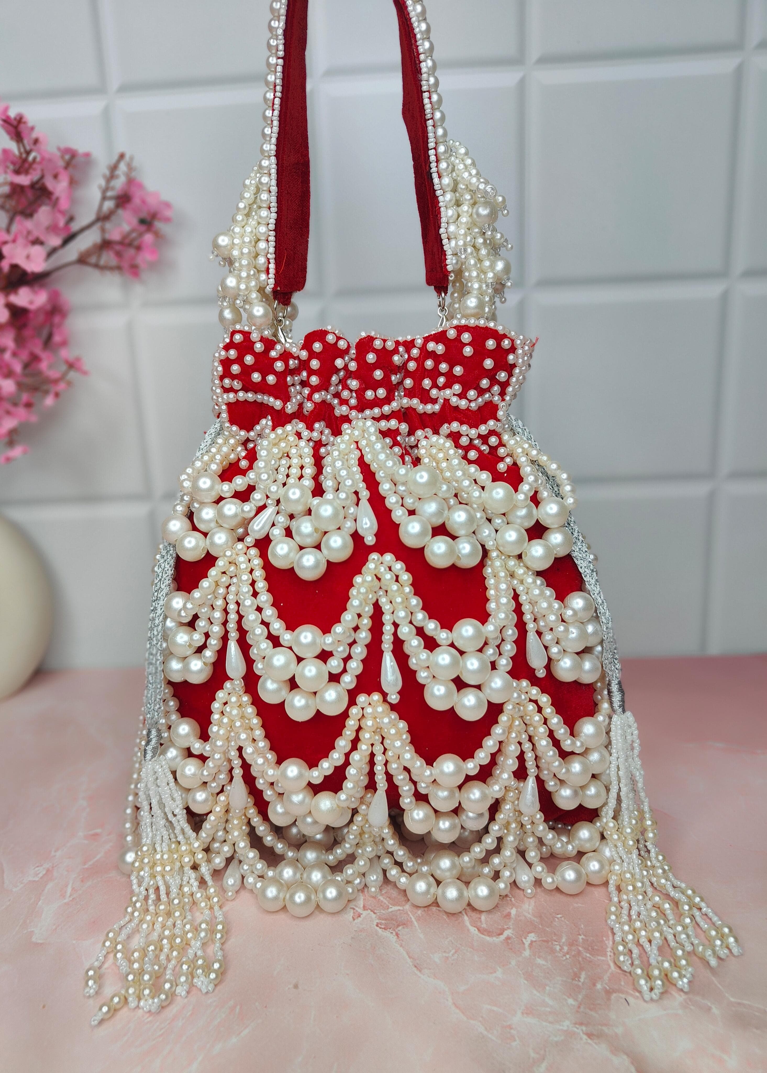 VRPS Potli Bag | Handcrafted Ethnic Bag | SWIS-1758 | Additional Angle