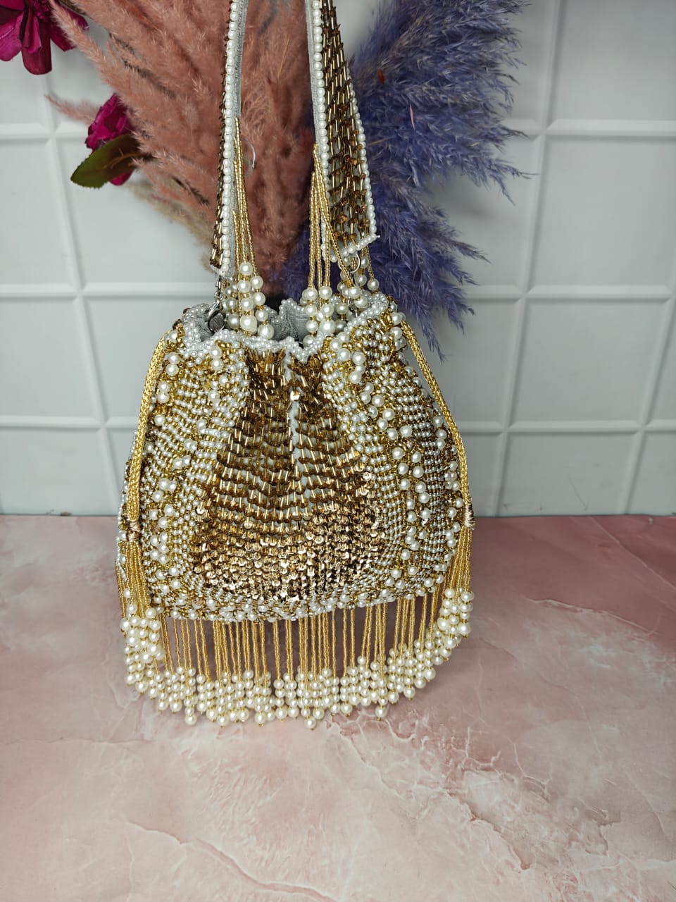 VRPS Potli Bag | Handcrafted Ethnic Bag | SWIS-1776 | Additional Angle