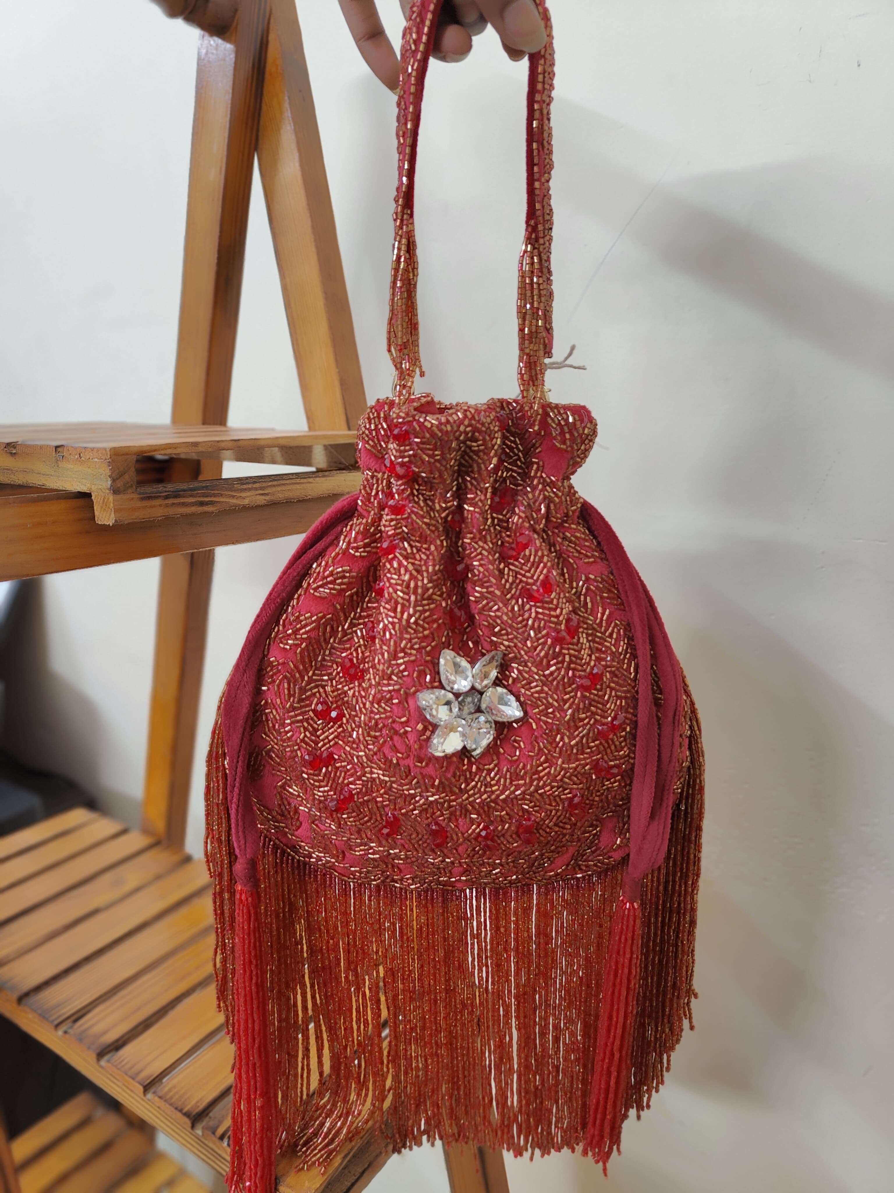VRPS Potli Bag | Handcrafted Ethnic Bag | SWIS-1783 | Additional Angle