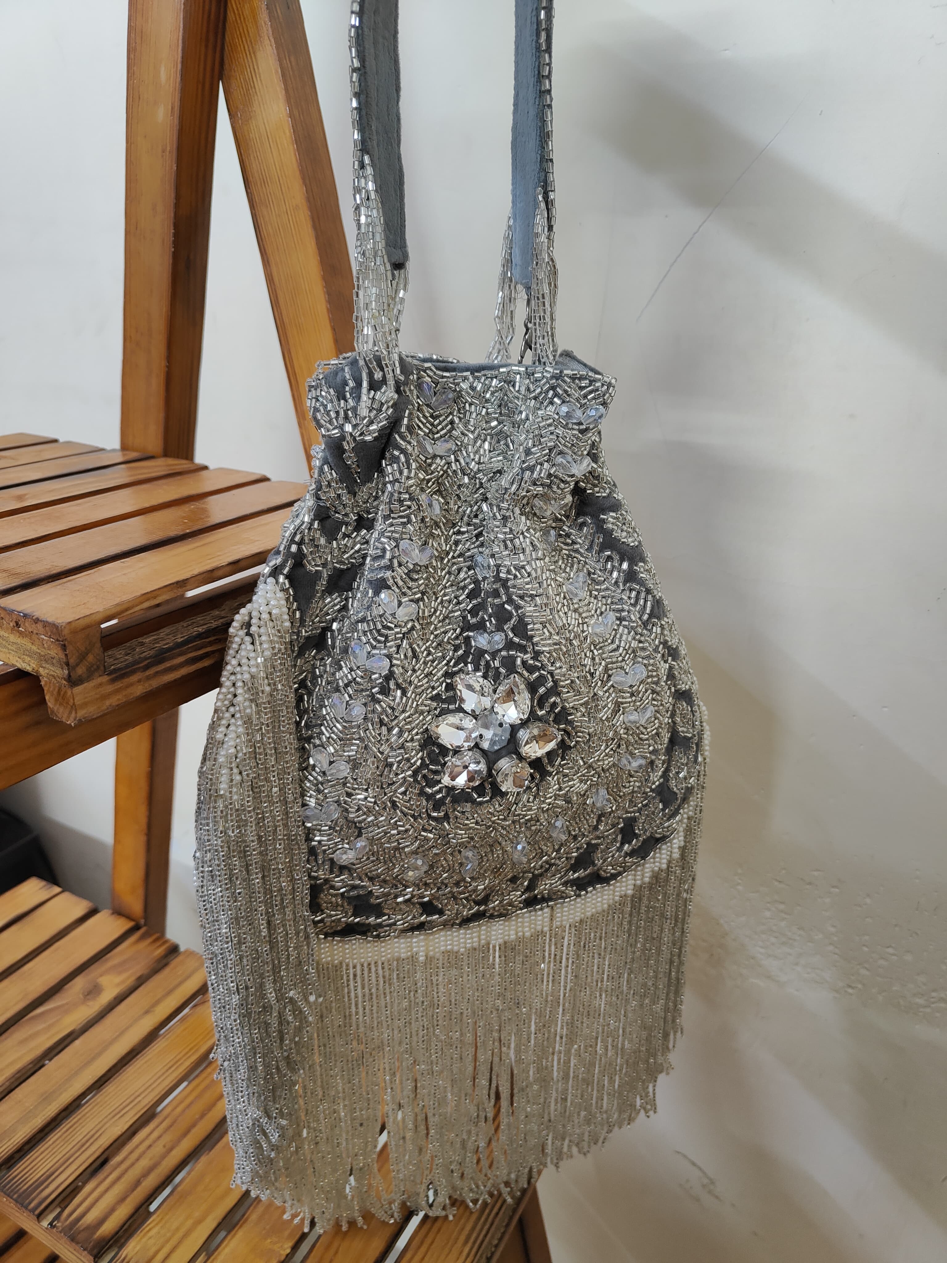 VRPS Potli Bag | Handcrafted Ethnic Bag | SWIS-1784 | Additional Angle
