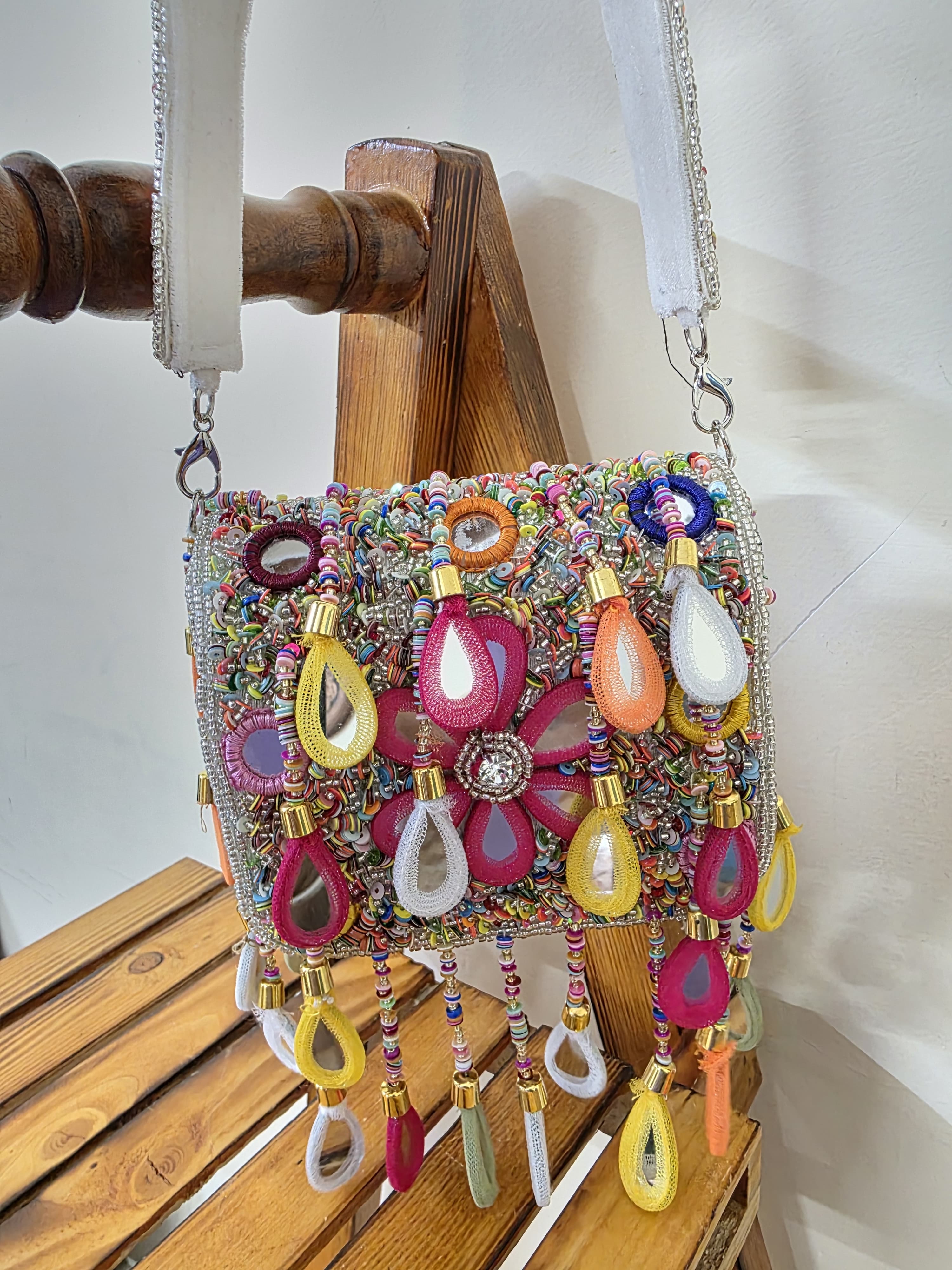 VRPS Flap Bag | Handcrafted Ethnic Bag | SWIS-1804