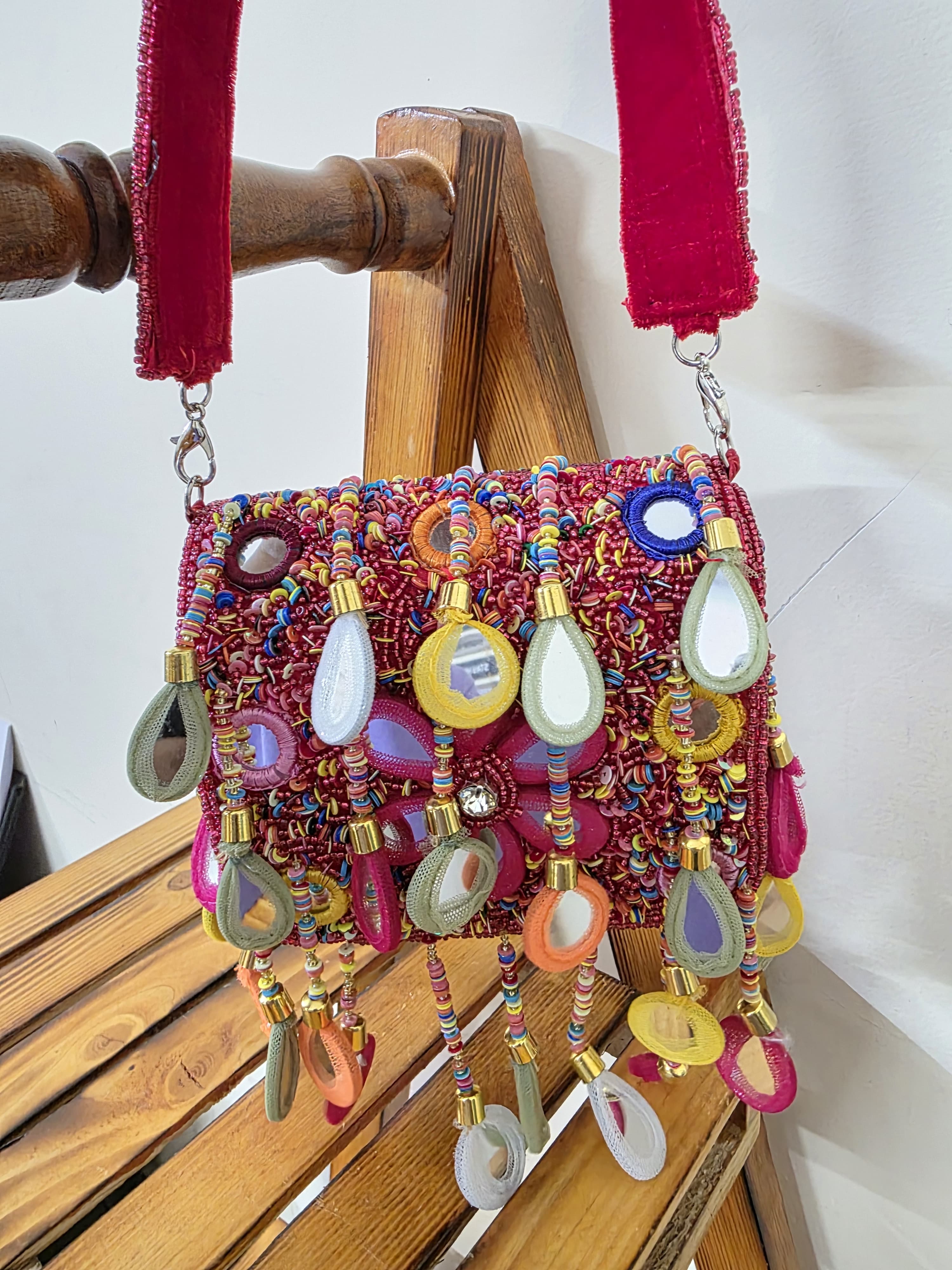 VRPS Flap Bag | Handcrafted Ethnic Bag | SWIS-1805