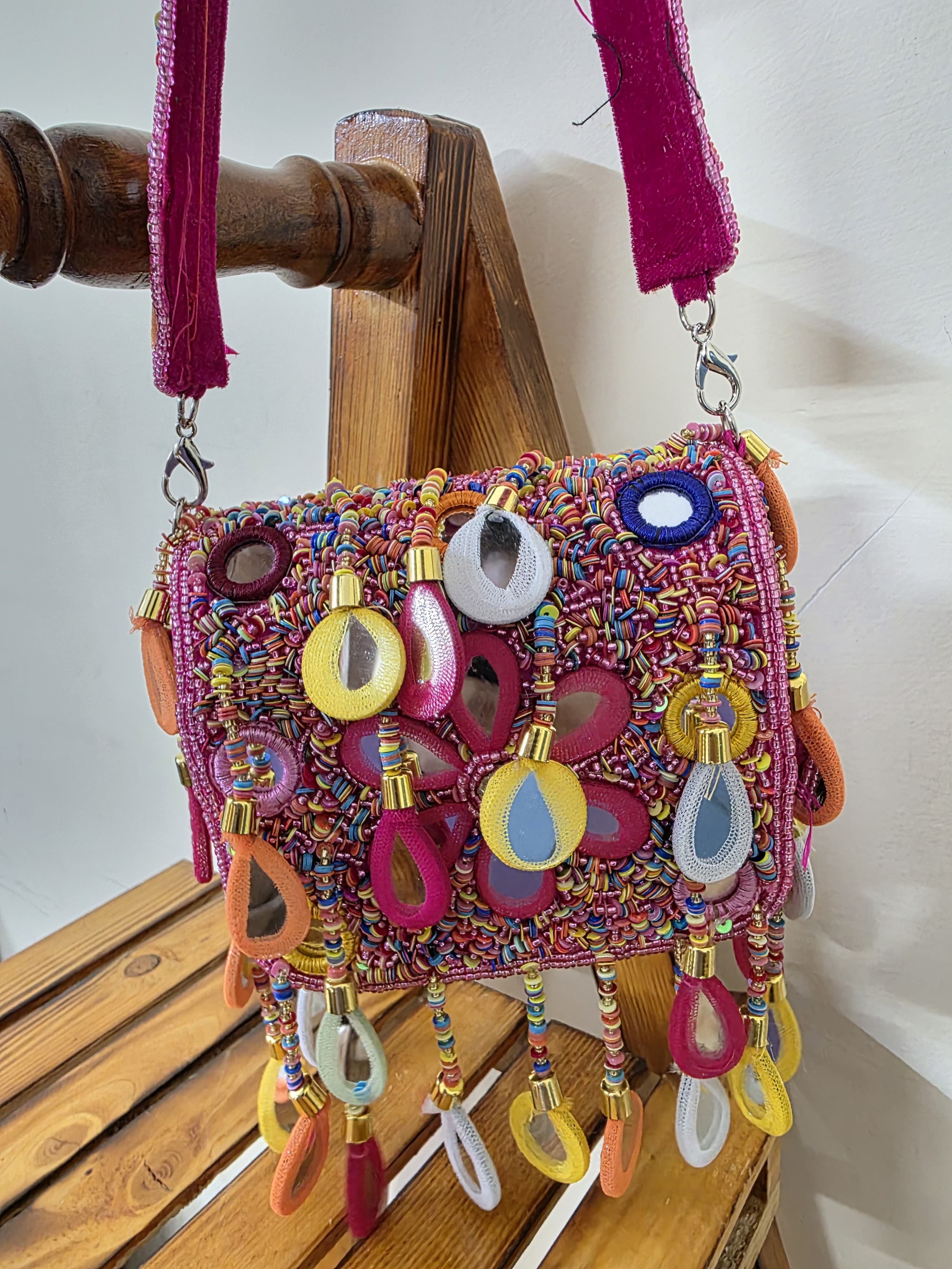 VRPS Flap Bag | Handcrafted Ethnic Bag | SWIS-1806