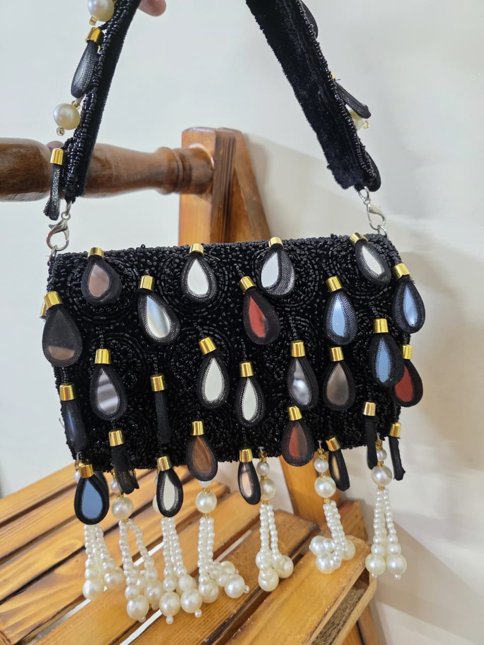 VRPS Flap Bag | Handcrafted Ethnic Bag | SWIS-1829 | Additional Angle