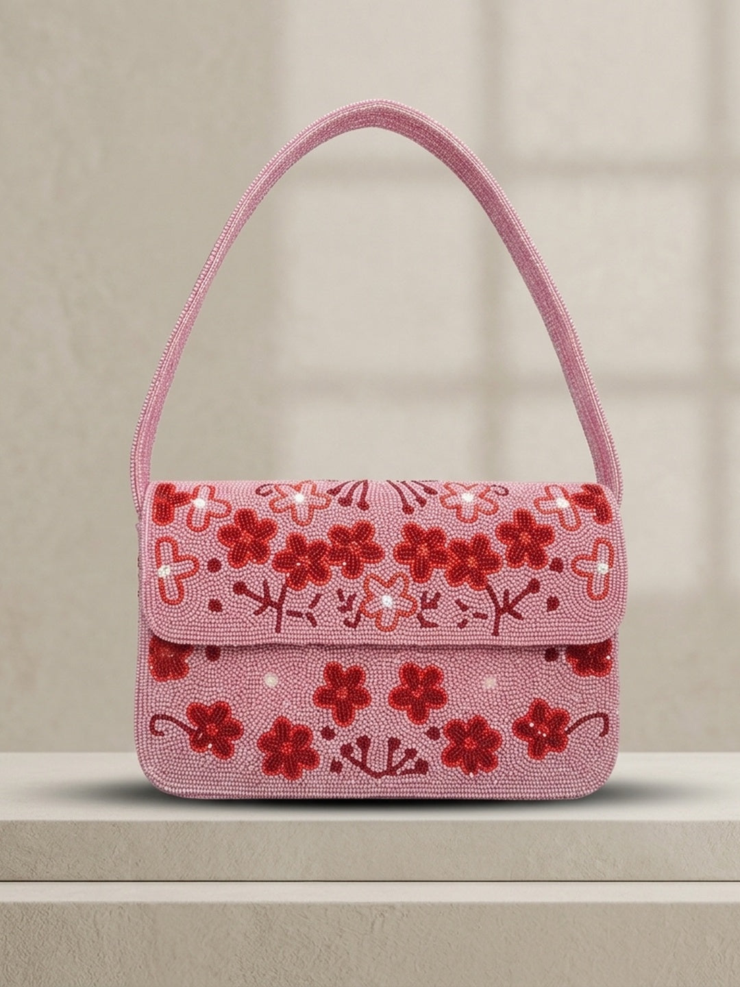 VRPS Beaded Clutch | Handcrafted Ethnic Bag | SWIS-1843