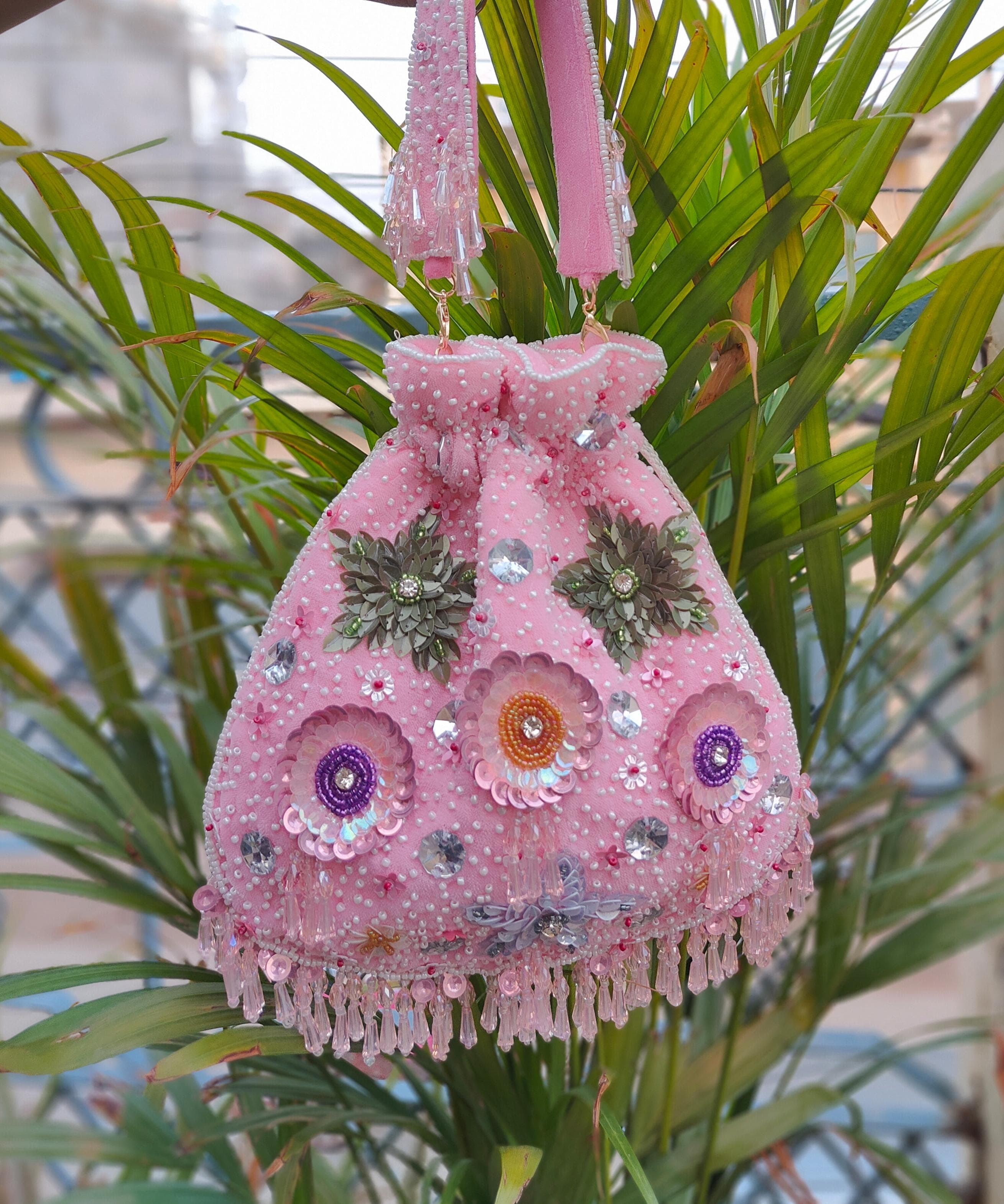 VRPS Potli Bag | Handcrafted Ethnic Bag | SWIS-1886 | Additional Angle