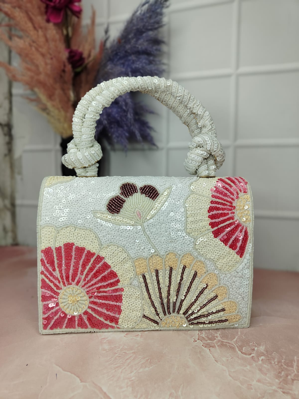 VRPS Flap Bag | Handcrafted Ethnic Bag | SWIS-1932 | Additional Angle
