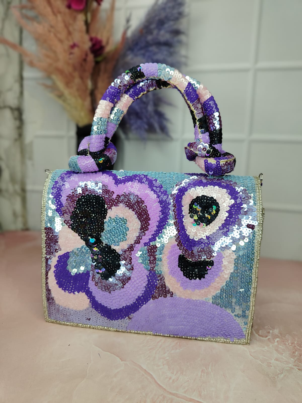 VRPS Flap Bag | Handcrafted Ethnic Bag | SWIS-1933 | Additional Angle