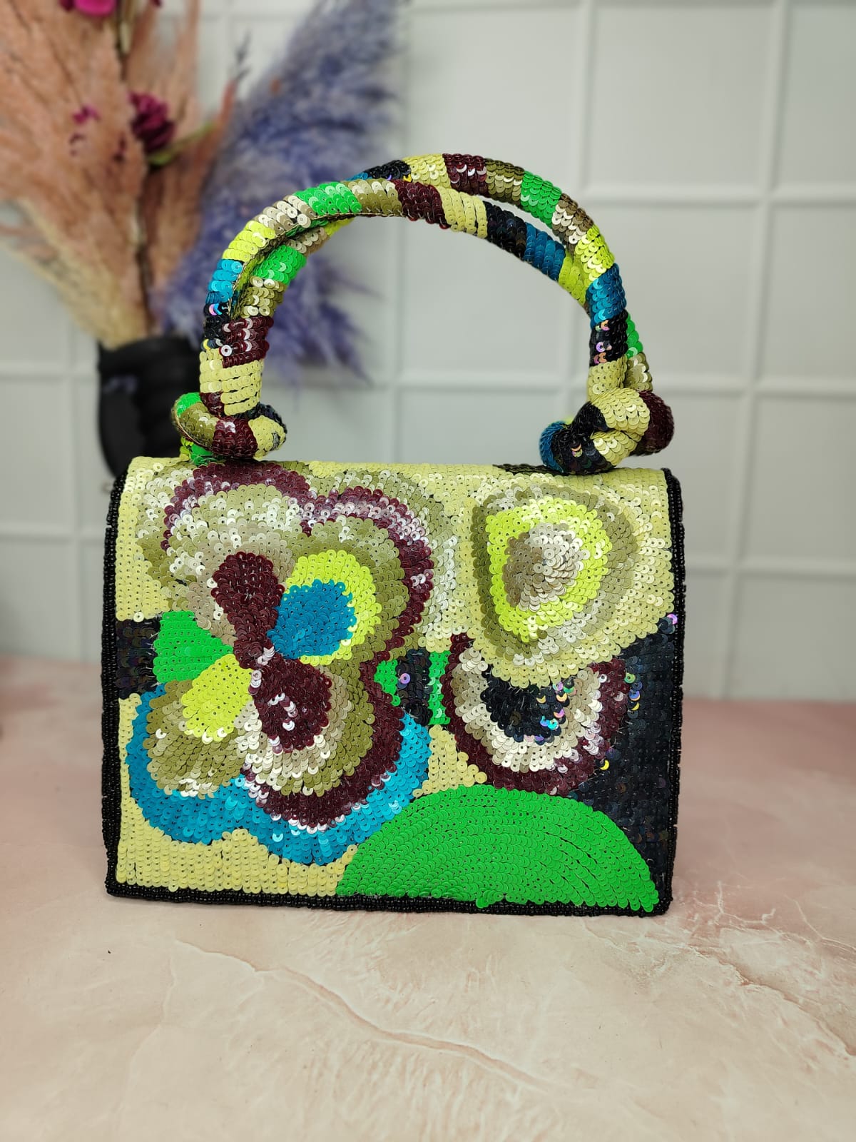VRPS Flap Bag | Handcrafted Ethnic Bag | SWIS-1935