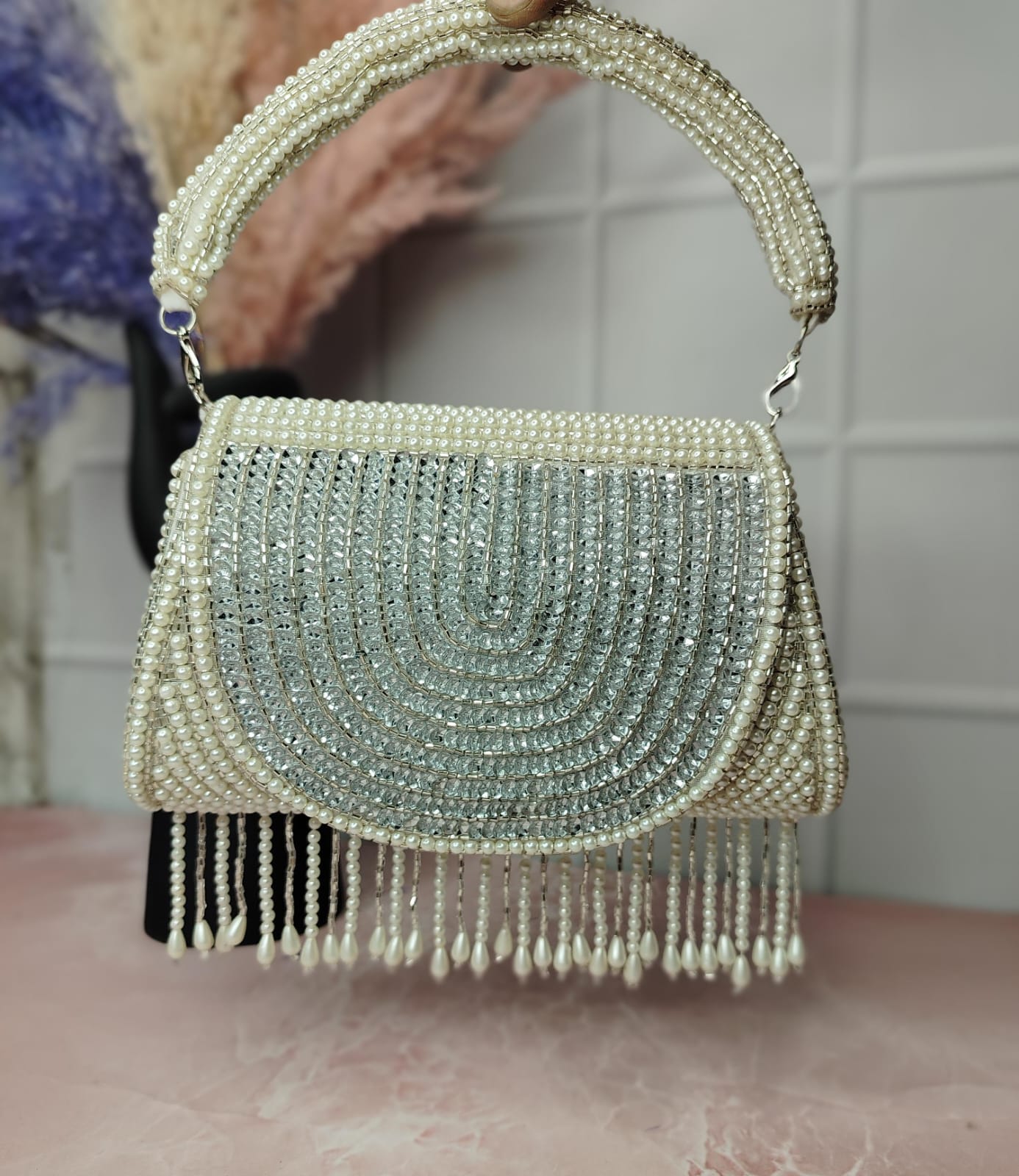 VRPS Flap Bag | Handcrafted Ethnic Bag | SWIS-1960 | Additional Angle