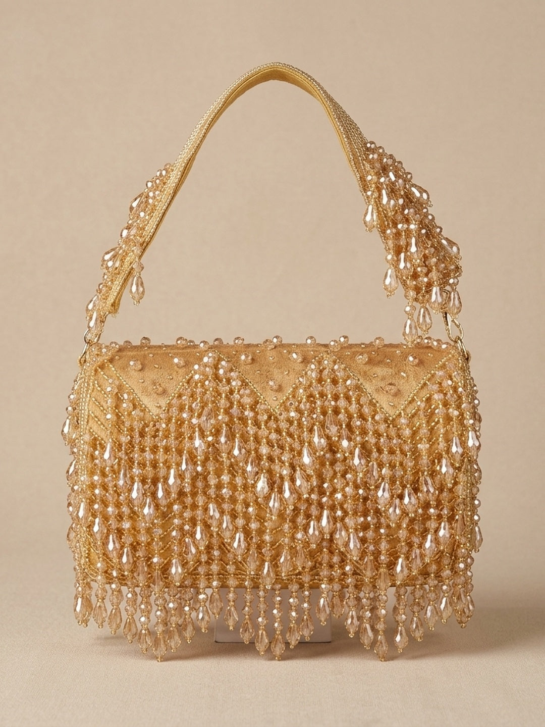 Handcrafted Flap Bag SWIS-1962 | VRPS Handicrafts | Indian Ethnic Bag