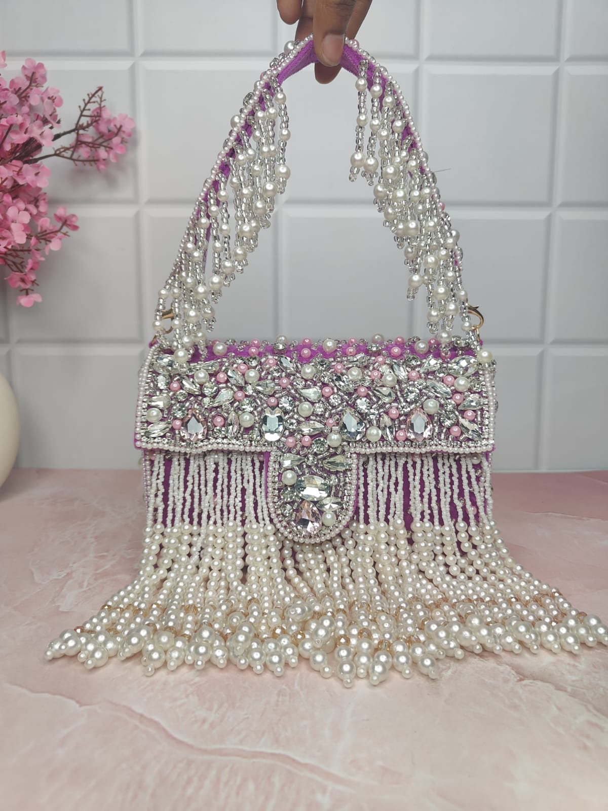 VRPS Flap Bag | Handcrafted Ethnic Bag | SWIS-1978 | Additional Angle