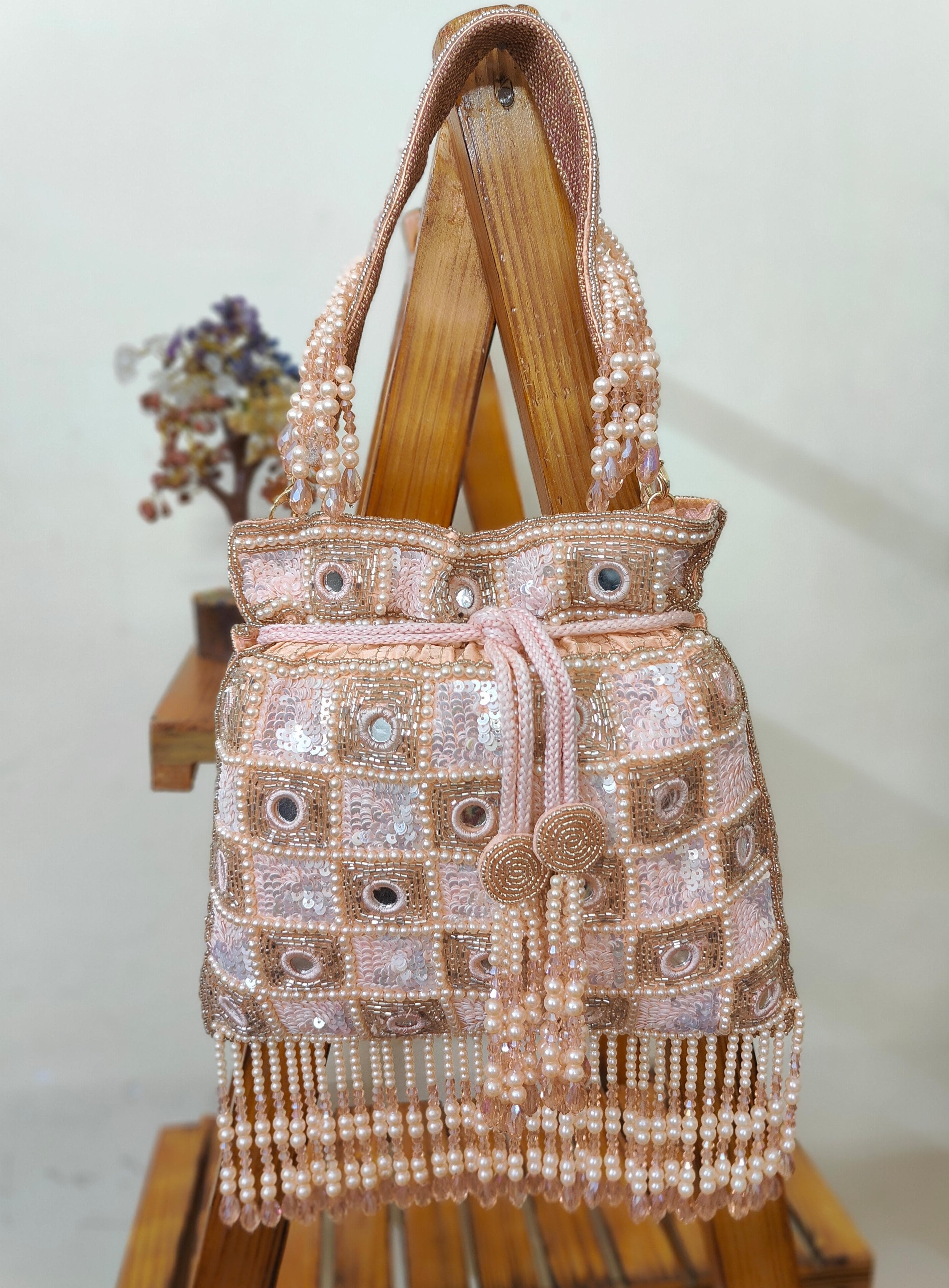 VRPS Potli Bag | Handcrafted Ethnic Bag | SWIS-2030 | Additional Angle