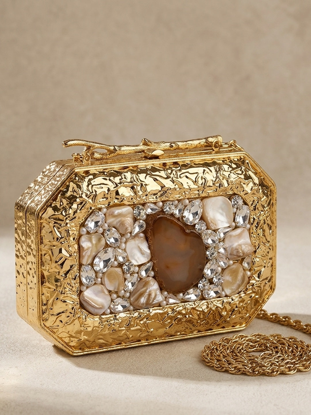 VRPS MOP Clutch | Handcrafted Ethnic Bag | SWIS-2070