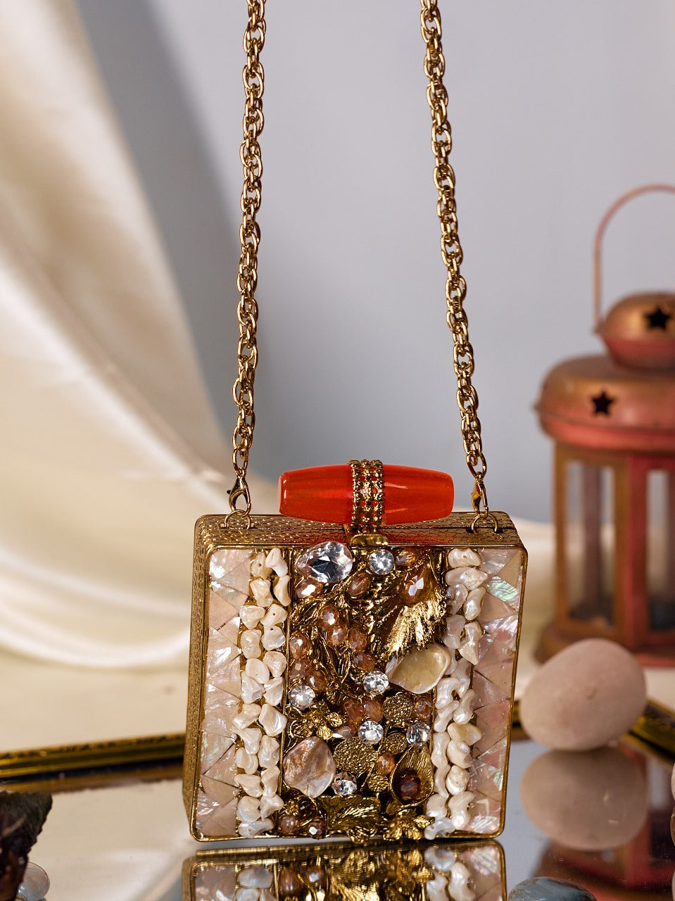 VRPS MOP Clutch | Handcrafted Ethnic Bag | SWIS-2085